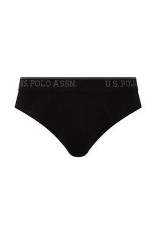 U.S. Polo Assn. 90003 Erkek Siyah Battal Beden 3 Lü Silip