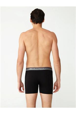 U.S. Polo Assn. 80482 Erkek Siyah Modal Tekli Boxer