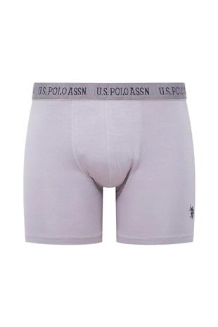 U.S. Polo Assn. 80517 Erkek Siyah-Gri-Antrasit Modal 3 Lü Boxer