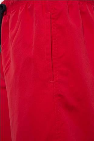 U.S. Polo Assn. 21002 Kırmızı Uzun Erkek Deniz Şortu