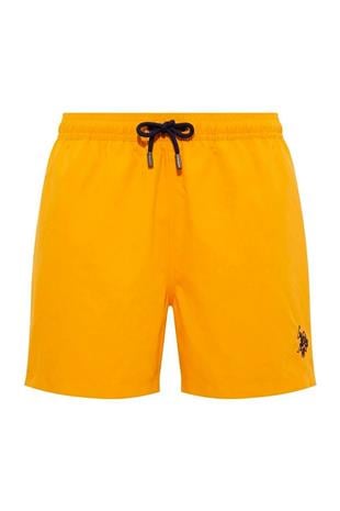 U.S. Polo Assn. 22002 Sarı Cepli Orta Boy Erkek Deniz Şortu