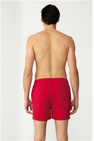 U.S. Polo Assn. 23006 Kırmızı Cepli Orta Boy Erkek Deniz Şortu