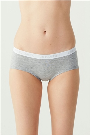 U.S. Polo Assn. 66115 Kadın Pembe-Gri-Mint 3lü Şort