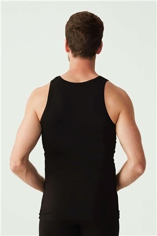 U.S. Polo Assn. 80088 Erkek Siyah Atlet Şort Set