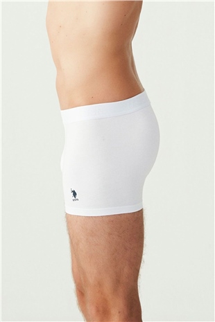 U.S. Polo Assn. 80173 Erkek Beyaz 3lü Boxer