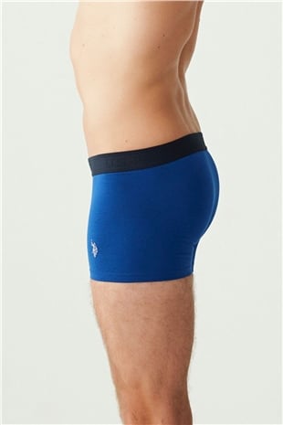 U.S. Polo Assn. 80307 Erkek Lacivert-Sax-Lacivert 3lü Boxer