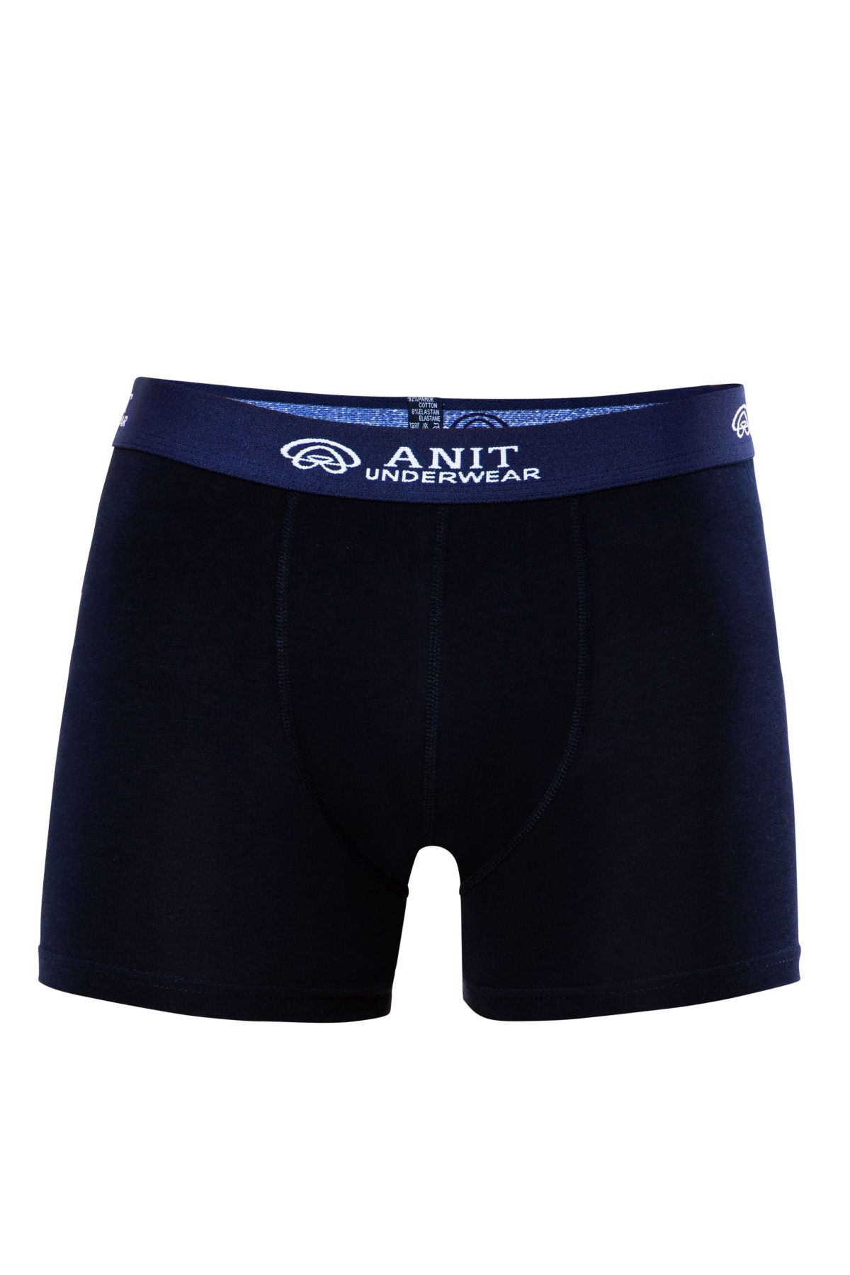 Anıt 1115 Lacivert 3 Adet Likralı Pamuklu Erkek BoxerBoxerAnıt Lingerie