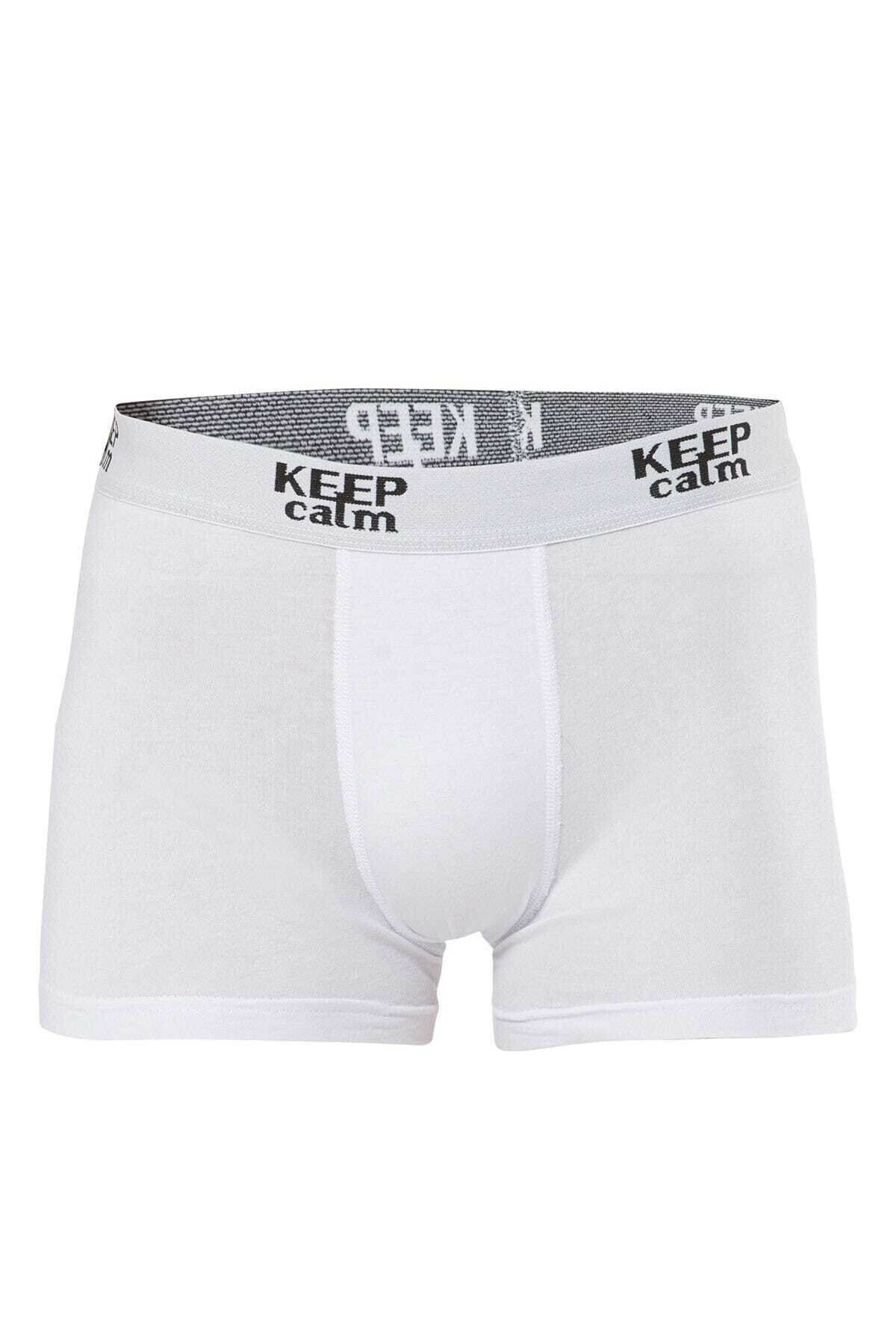 Anıt 1266 Beyaz 3 Adet Modal Rahat Erkek BoxerBoxerAnıt Lingerie