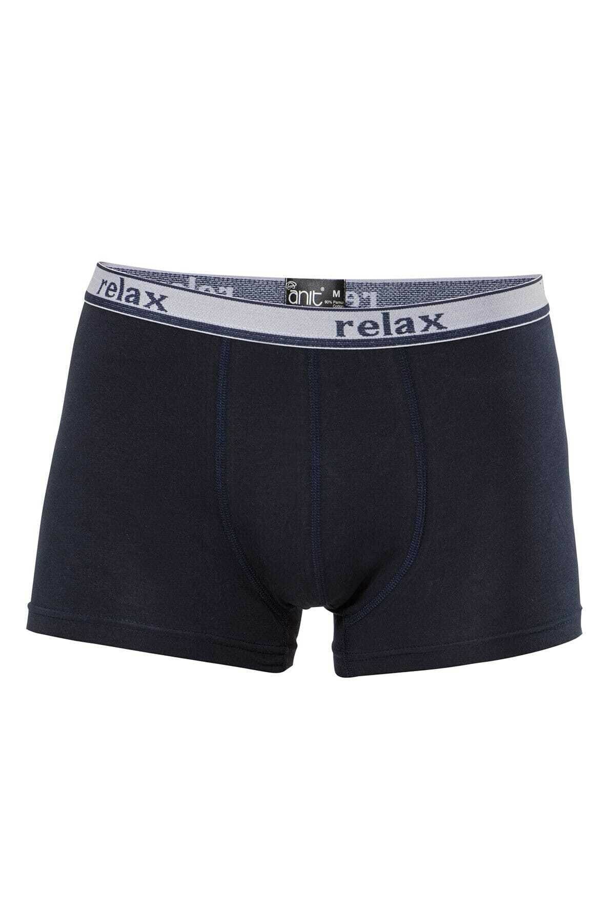 Anıt 1268 Lacivert 3 Adet Relax Pamuklu Esnek Erkek BoxerBoxerAnıt Lingerie
