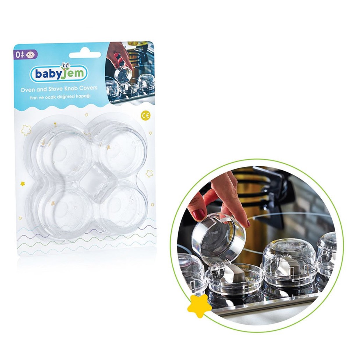 Babyjem Ocak Ve Fırın Düğme Kapağı