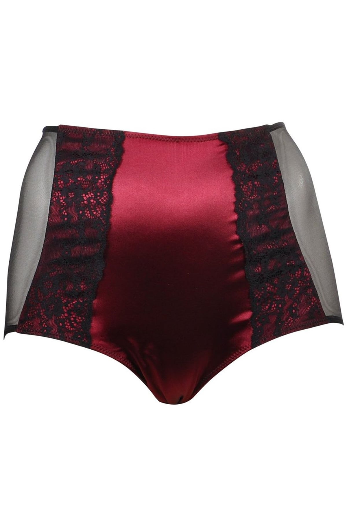 Magic Form 699 Kadın Bordo Saten Kumaşlı Şort KülotŞort KülotMagic Form