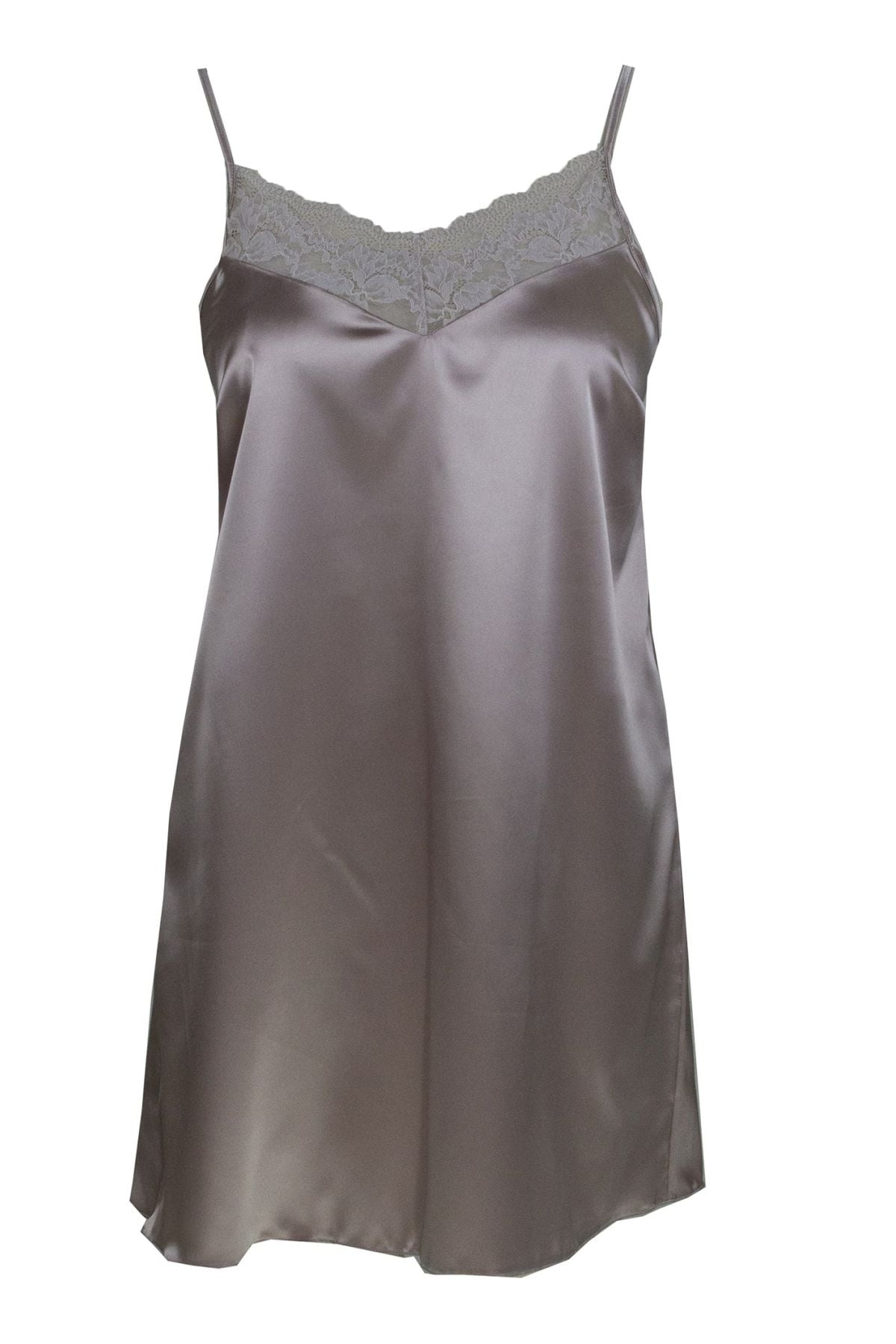 Magic Form 87430 Kadın Gül Kurusu Krep Saten Dantelli GecelikKadın GecelikMagic Form