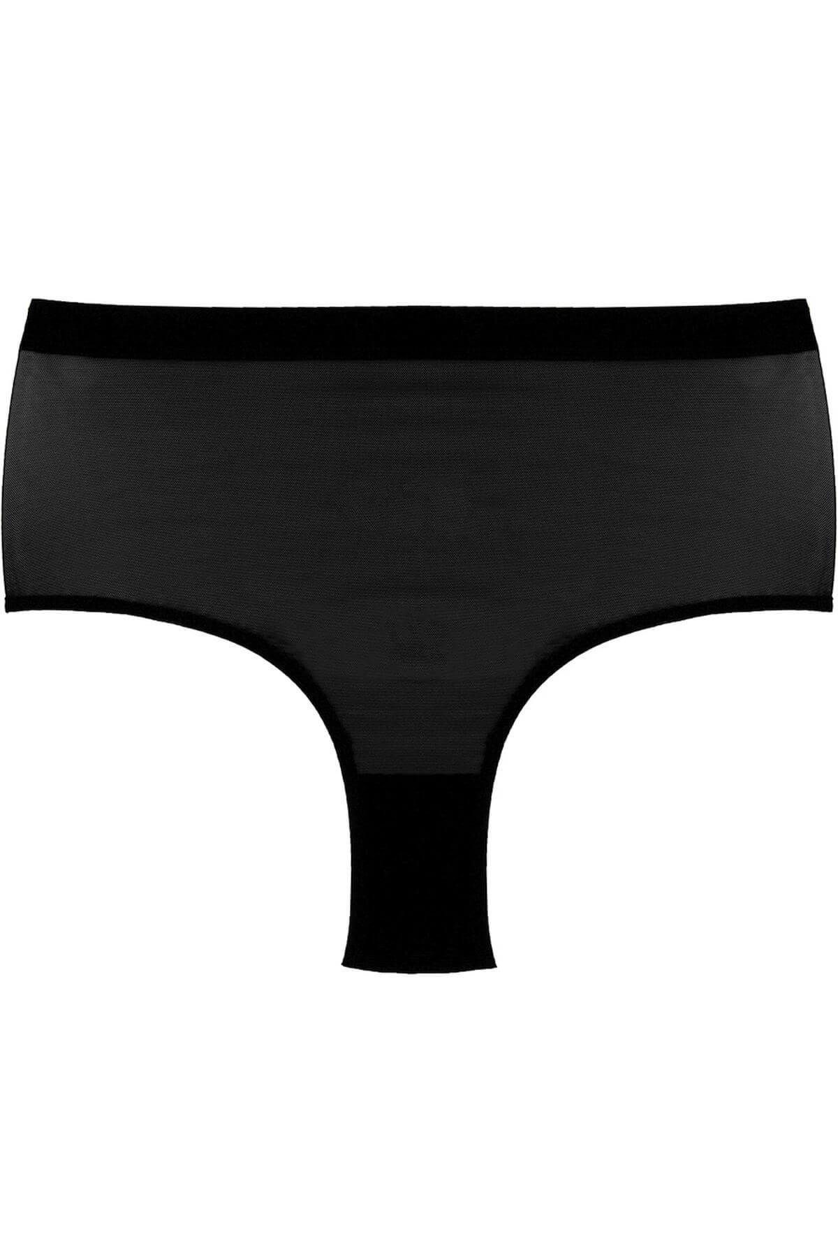 Magic Form 895 Kadın Siyah Tüllü KülotSlip KülotMagic Form