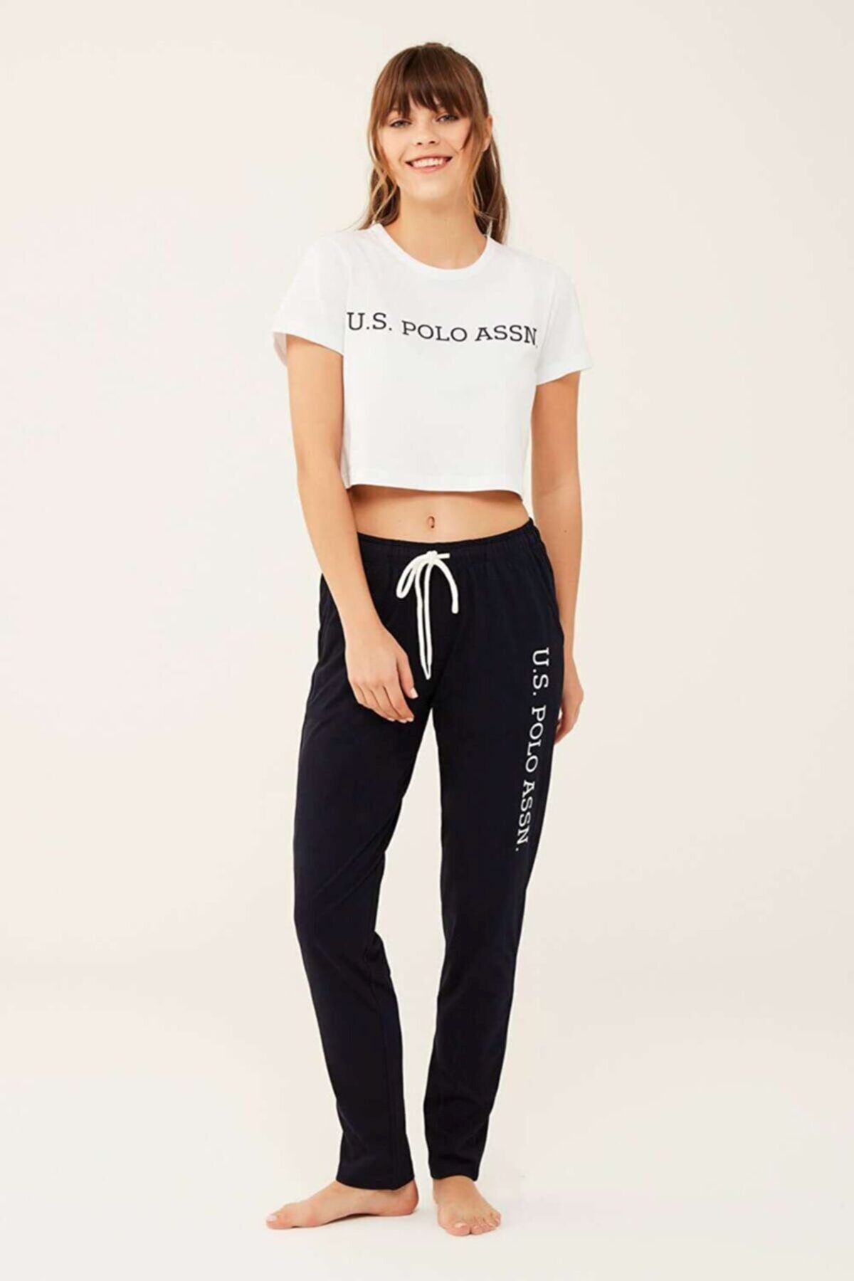 U.S. Polo Assn. 16601 Kadın Lacivert Pijama AltıKadın Pijama AltıU.S. Polo Assn.