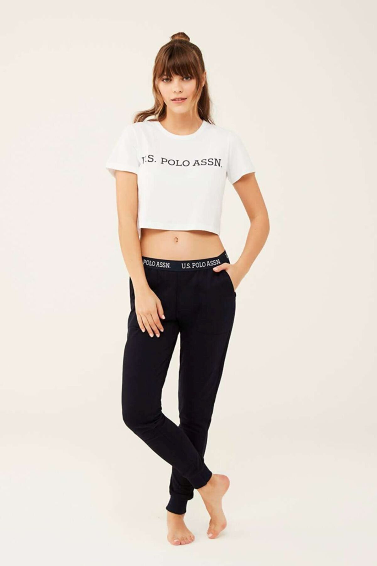 U.S. Polo Assn. 16602 Kadın Lacivert Pijama AltıKadın Pijama AltıU.S. Polo Assn.