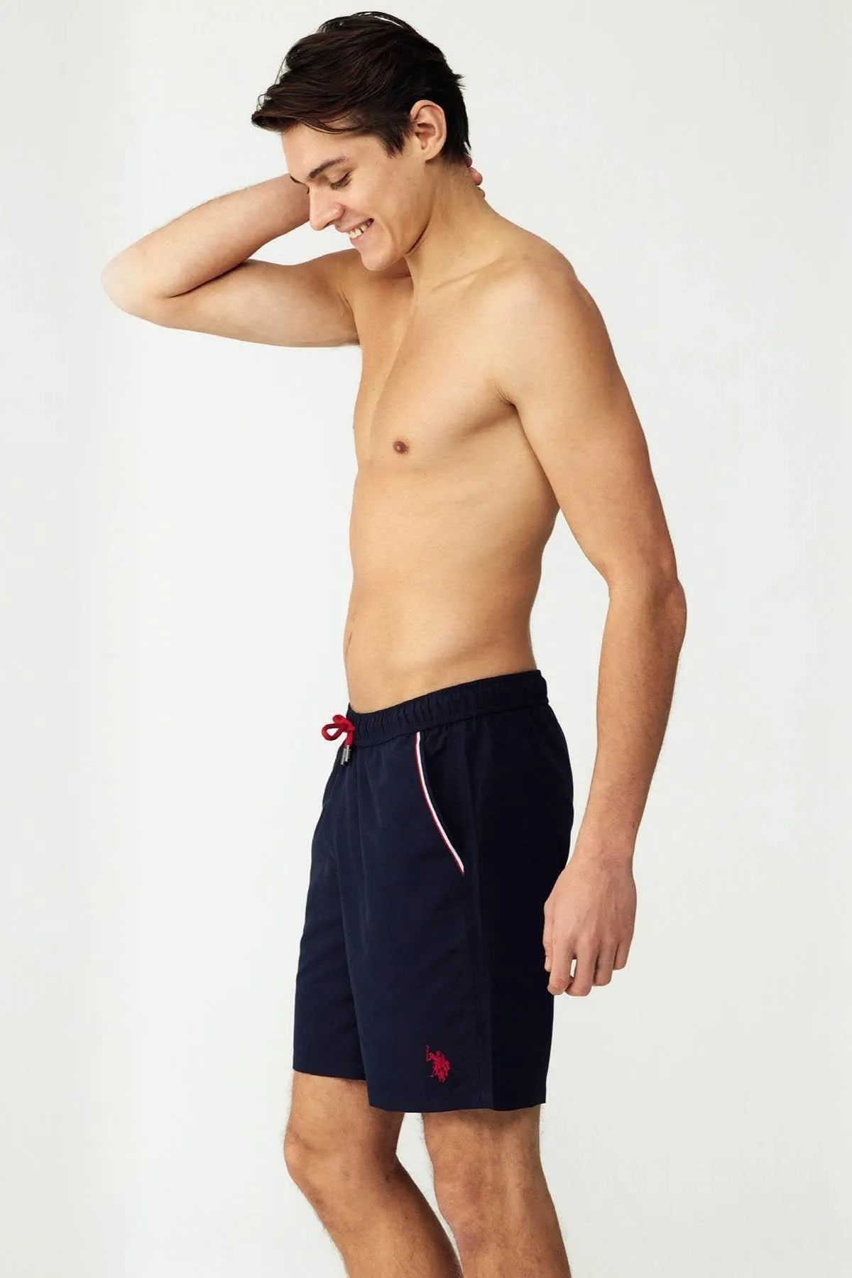 U.S. Polo Assn. 23004 Lacivert Cepli Uzun Erkek Deniz ŞortuDeniz ŞortuU.S. Polo Assn.