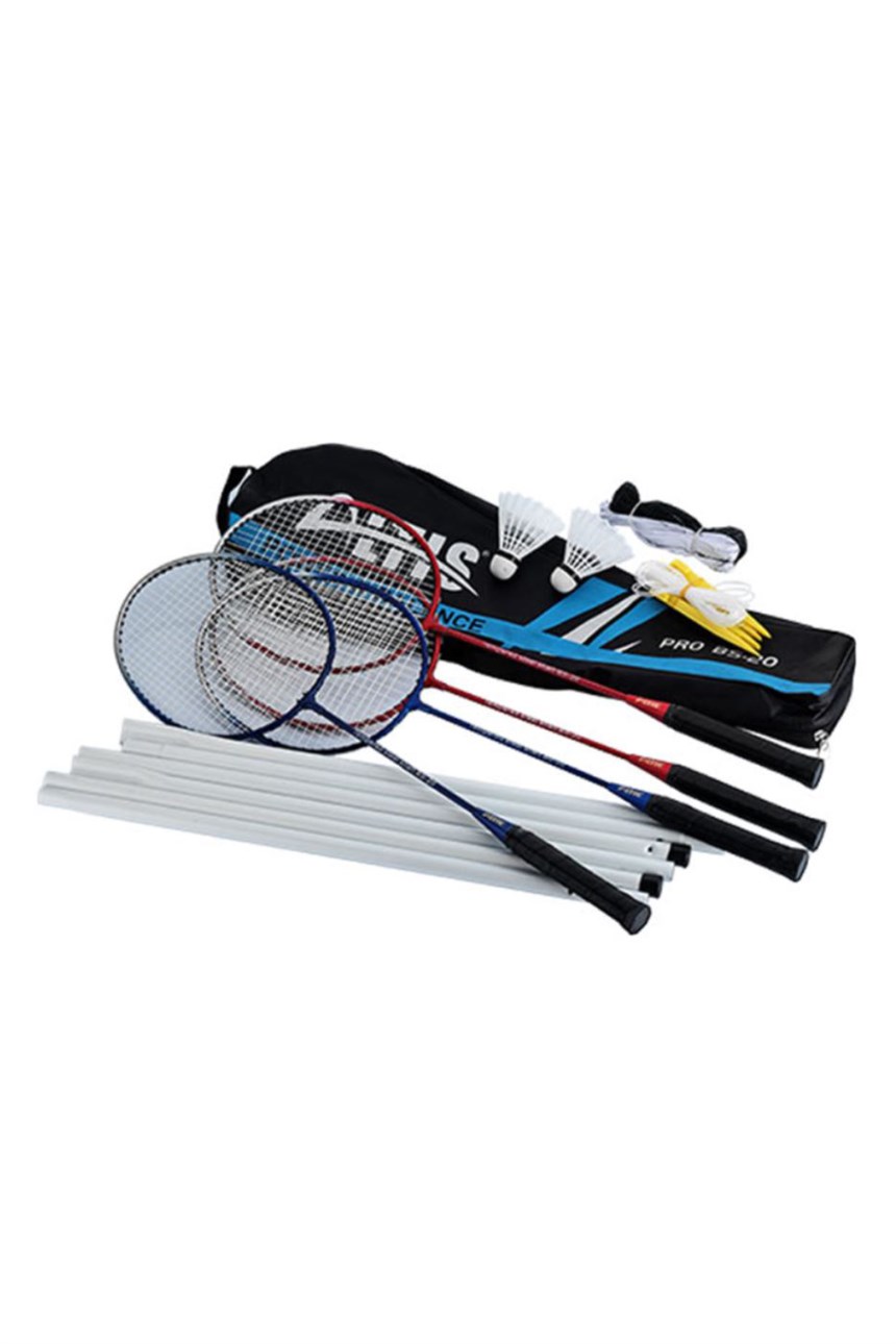 BS20 BADMINTON RAKET SET 4 RAKET 3 TOP