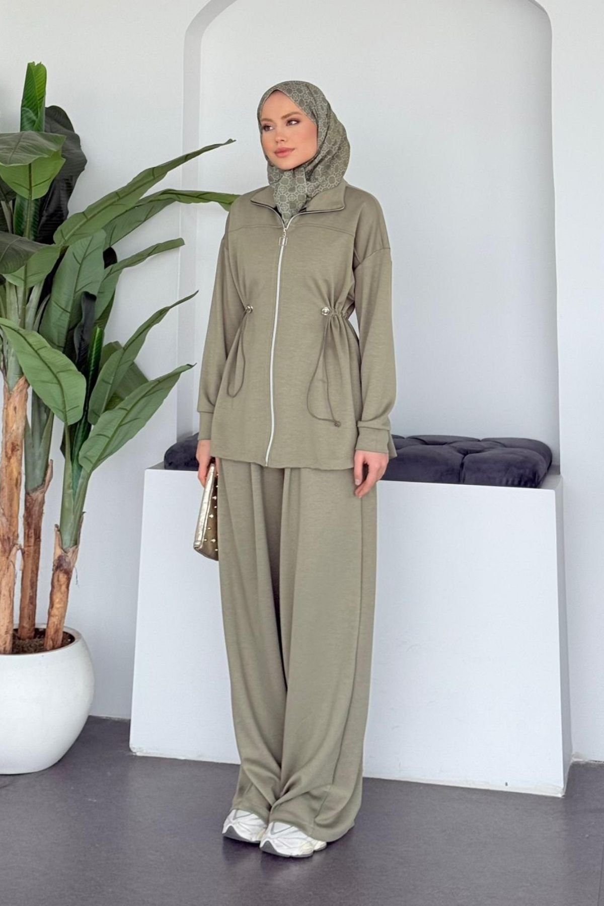 AJDA Beli Lastikli Takım Mint, Fiyatları AJDA Beli Lastikli Takım Mint | Haza Moda