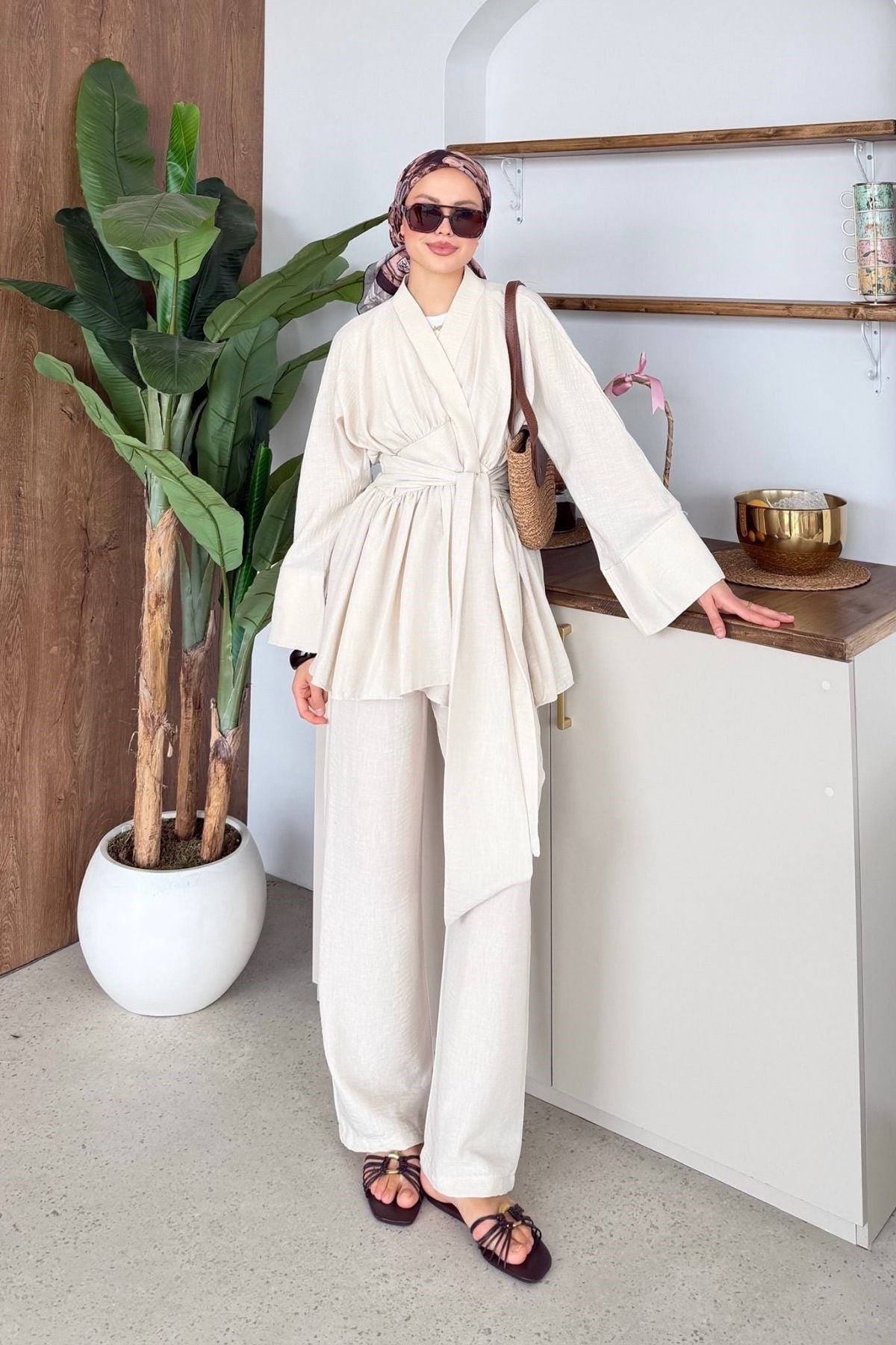 Akgün Takım Bej, Fiyatları Akgün Takım Bej| Haza Moda