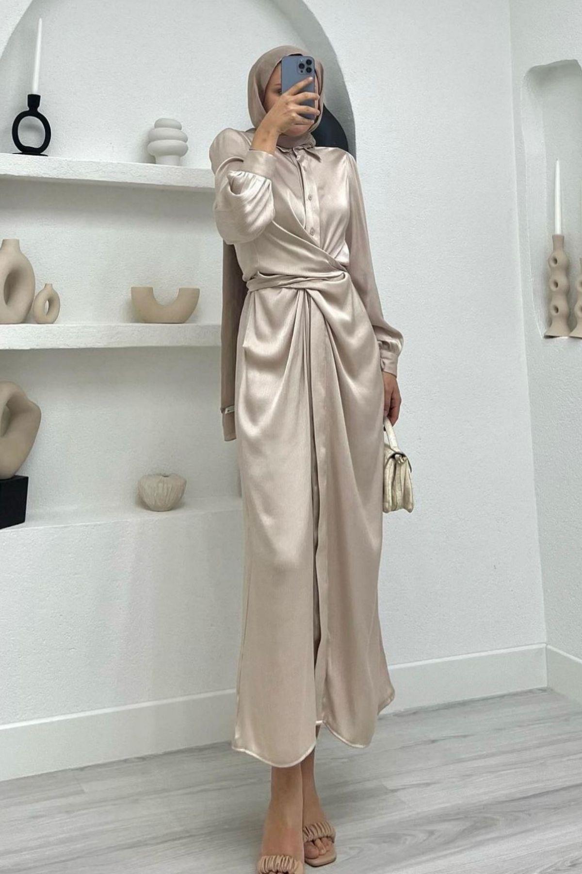 فستان عاليه بيج