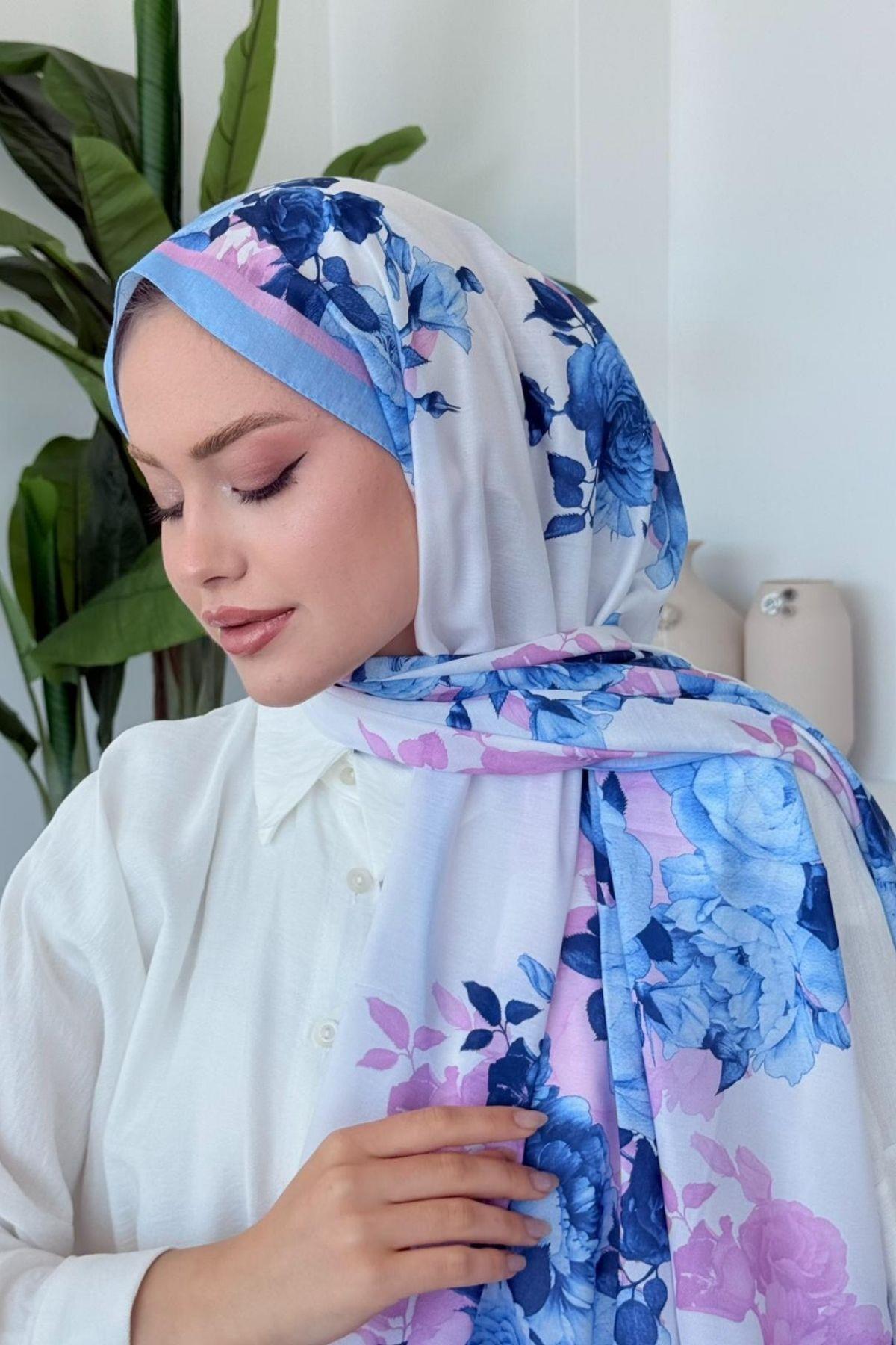 Aqua Soft Şal BEBE MAVİ, Fiyatları Aqua Soft Şal BEBE MAVİ- Haza Moda 