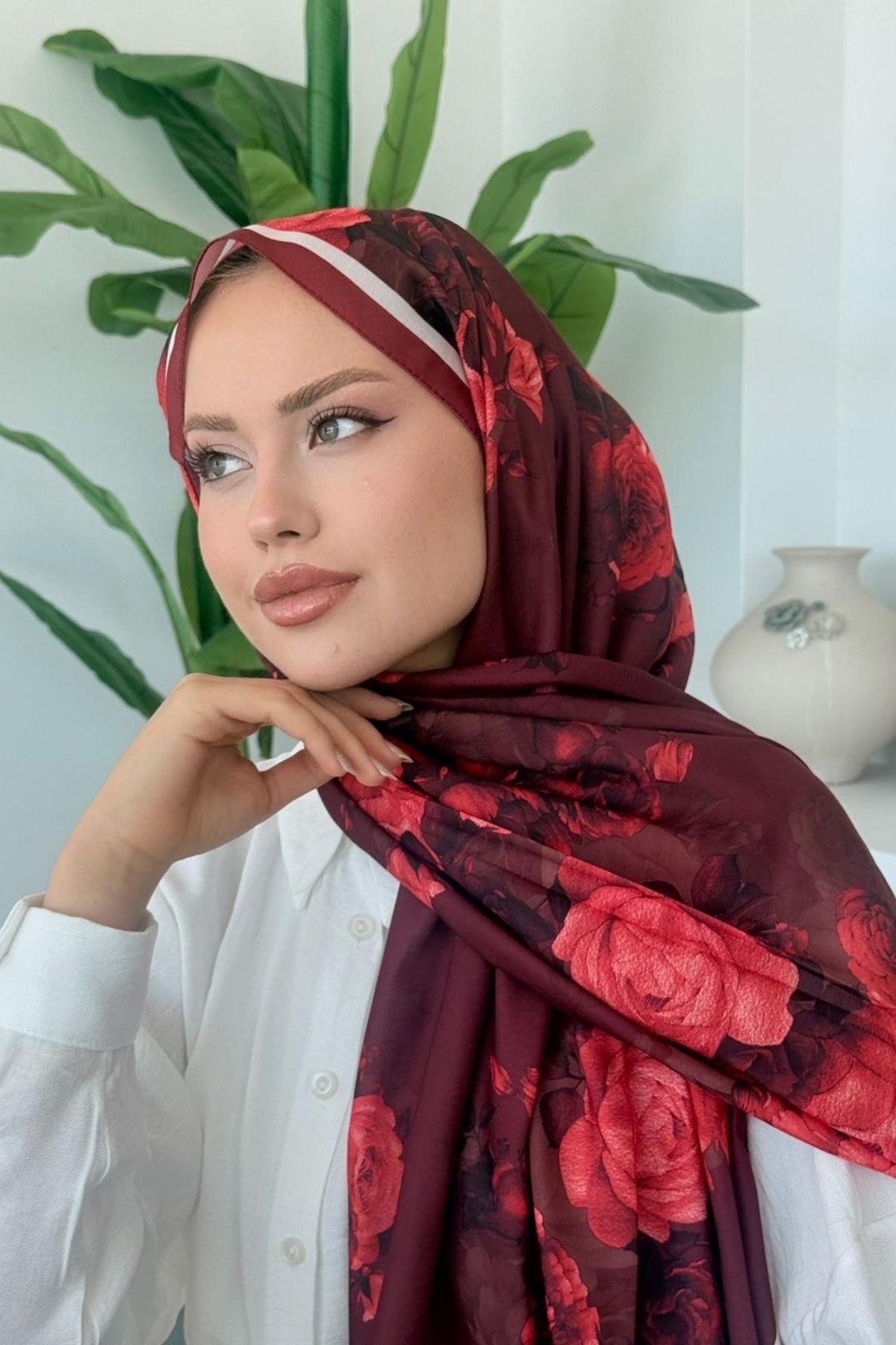 Aqua Soft Şal BORDO, Fiyatları Aqua Soft Şal BORDO- Haza Moda 