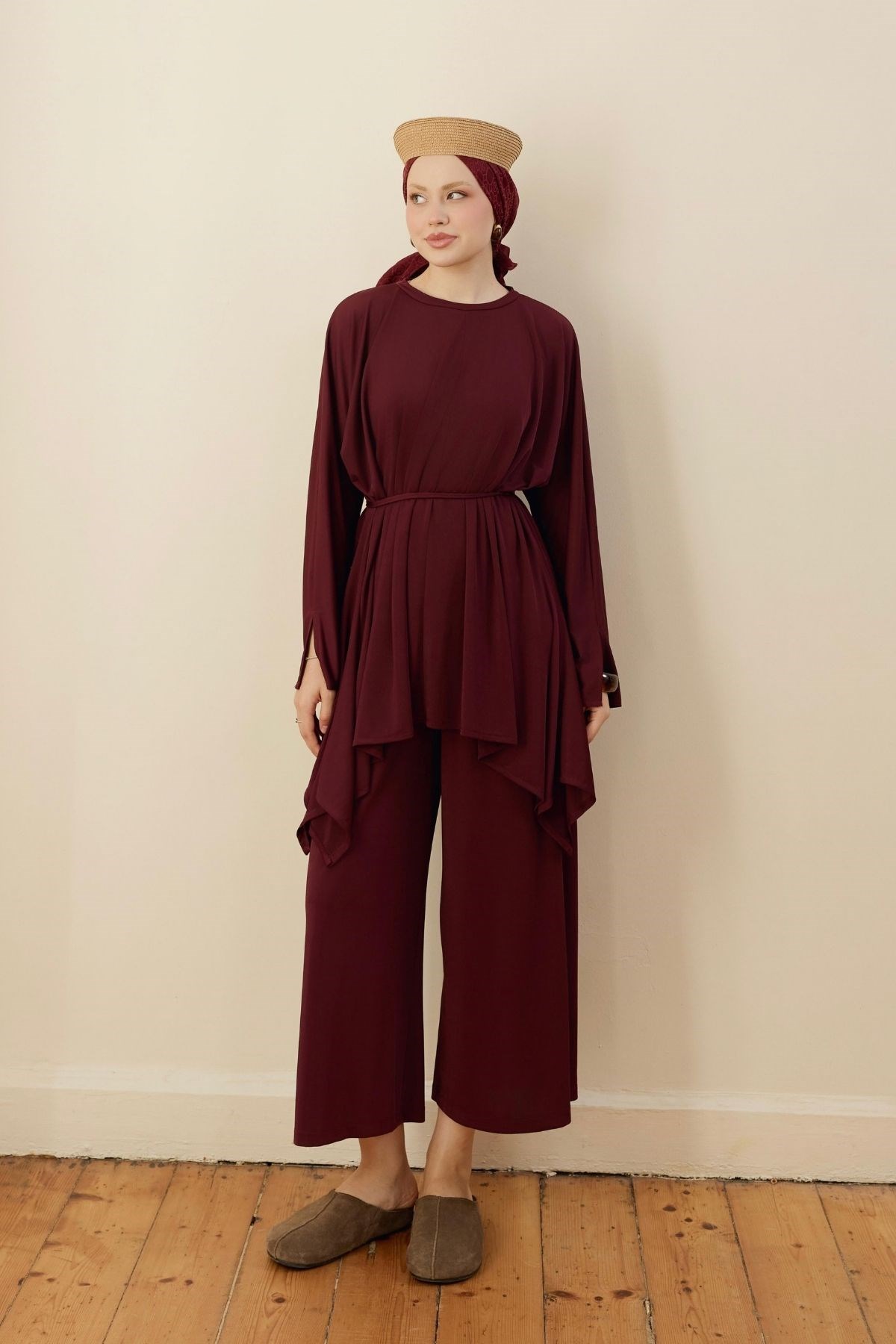 Asimetrik Premium Takım Bordo, Fiyatları 