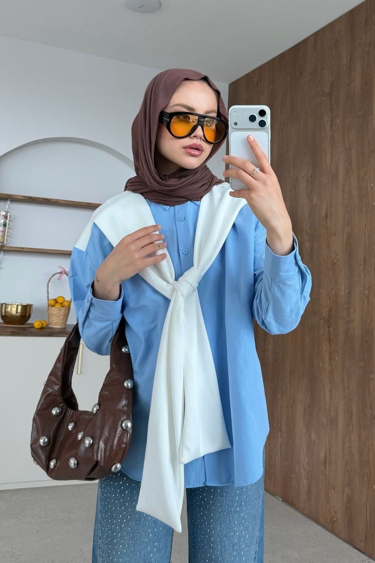 Atkılı Gömlek Mavi, Fiyatları 