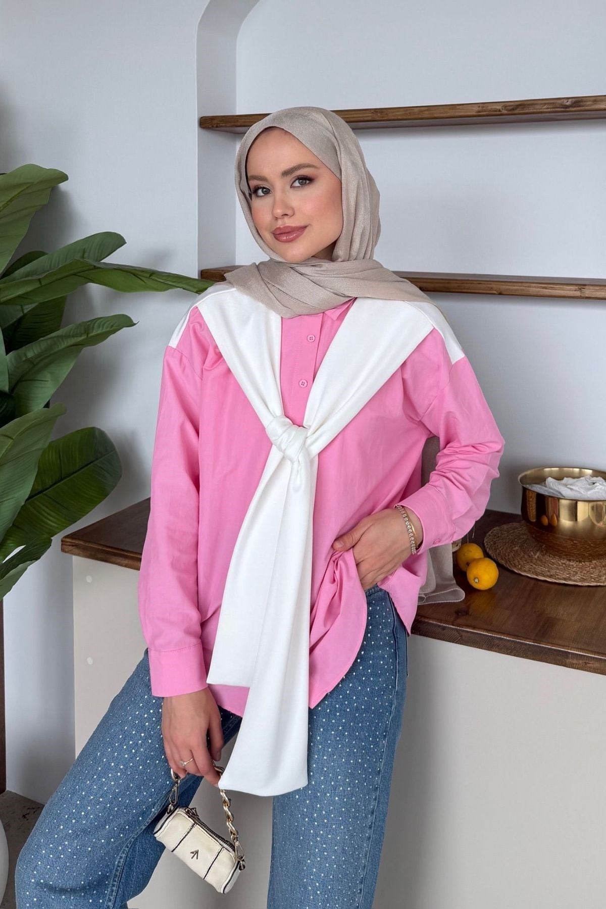 Atkılı Gömlek Pembe, Fiyatları 