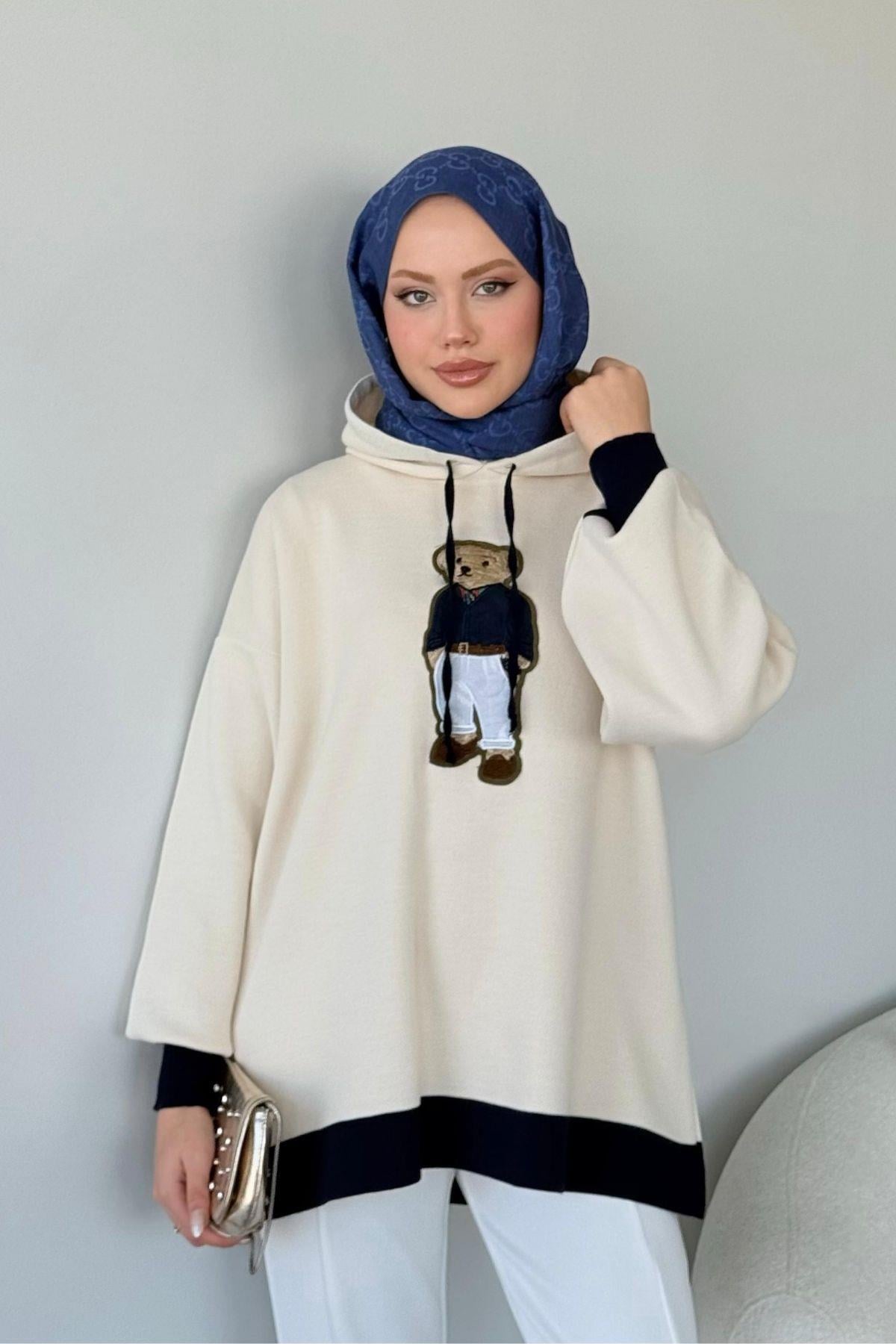 Ayıcıklı Sweat Lacivert, Fiyatları 