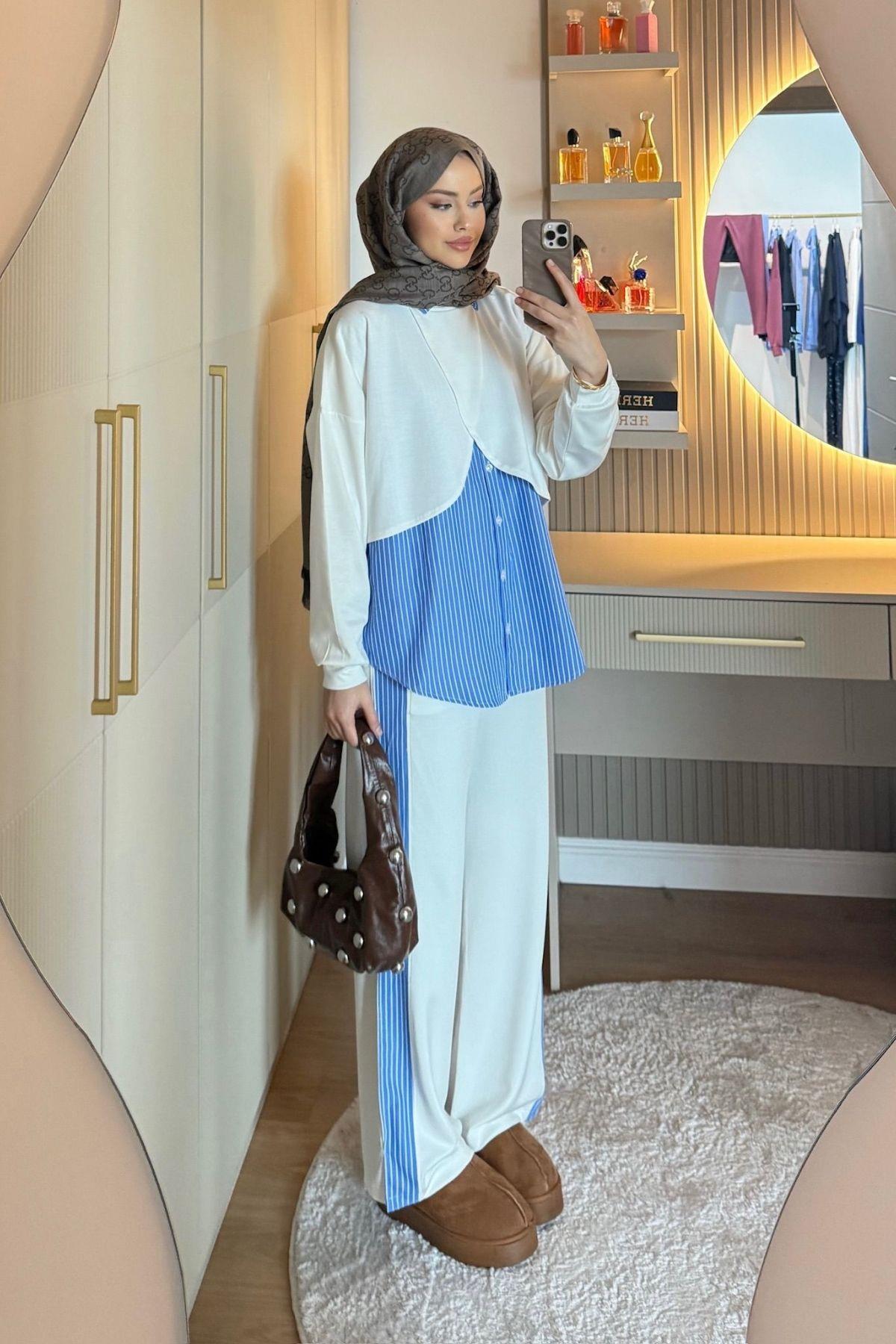 Balat Poplin Modal Takım Beyaz, Fiyatları 