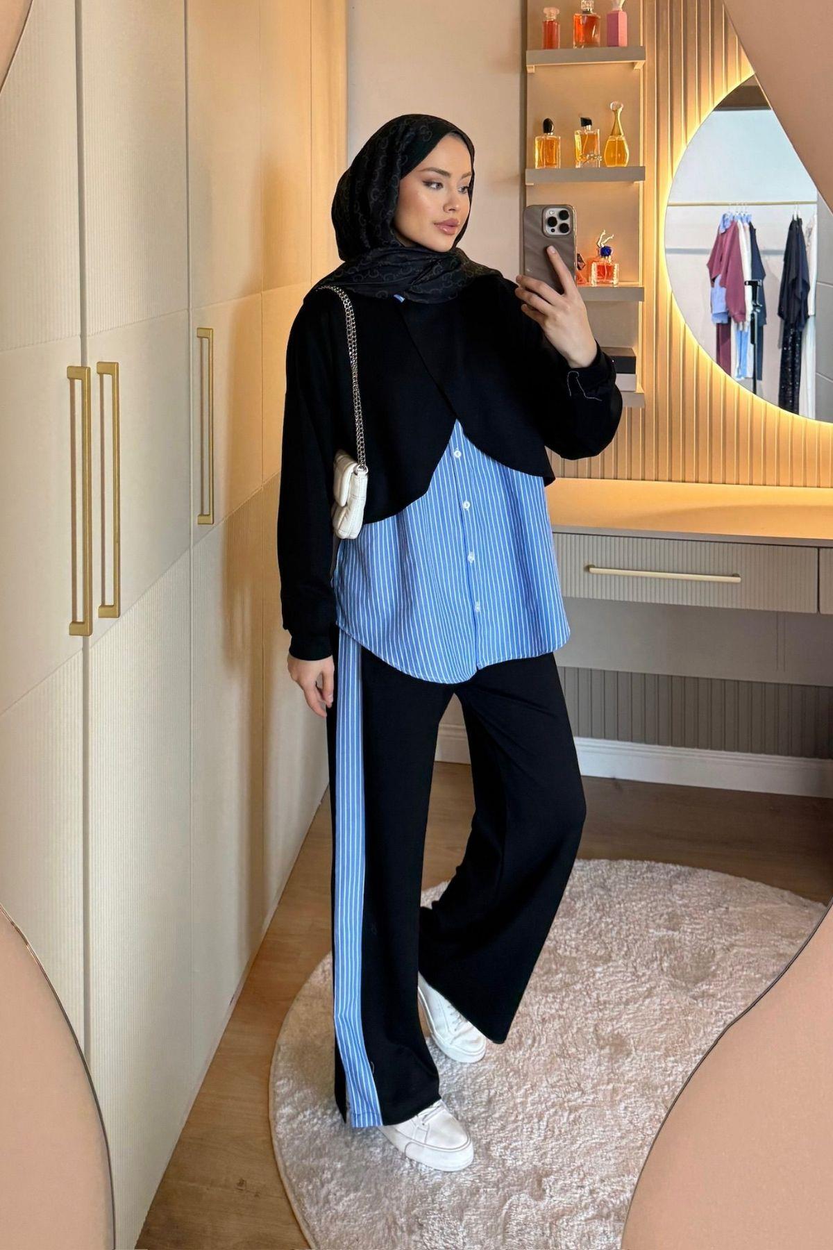Balat Poplin Modal Takım Siyah, Fiyatları 