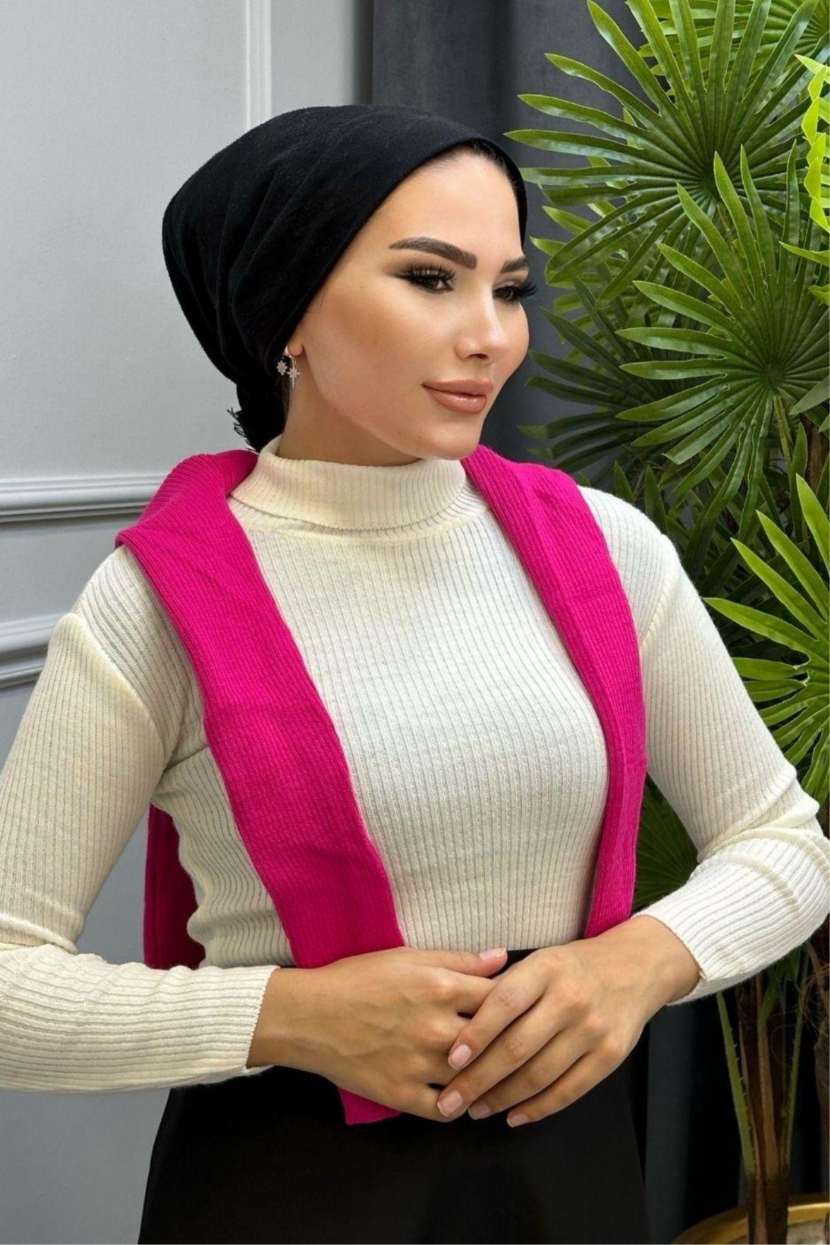 Balıkçı Triko Kazak Beyaz, Fiyatları Balıkçı Triko Kazak Beyaz – Haza Moda | Tesettür Giyim