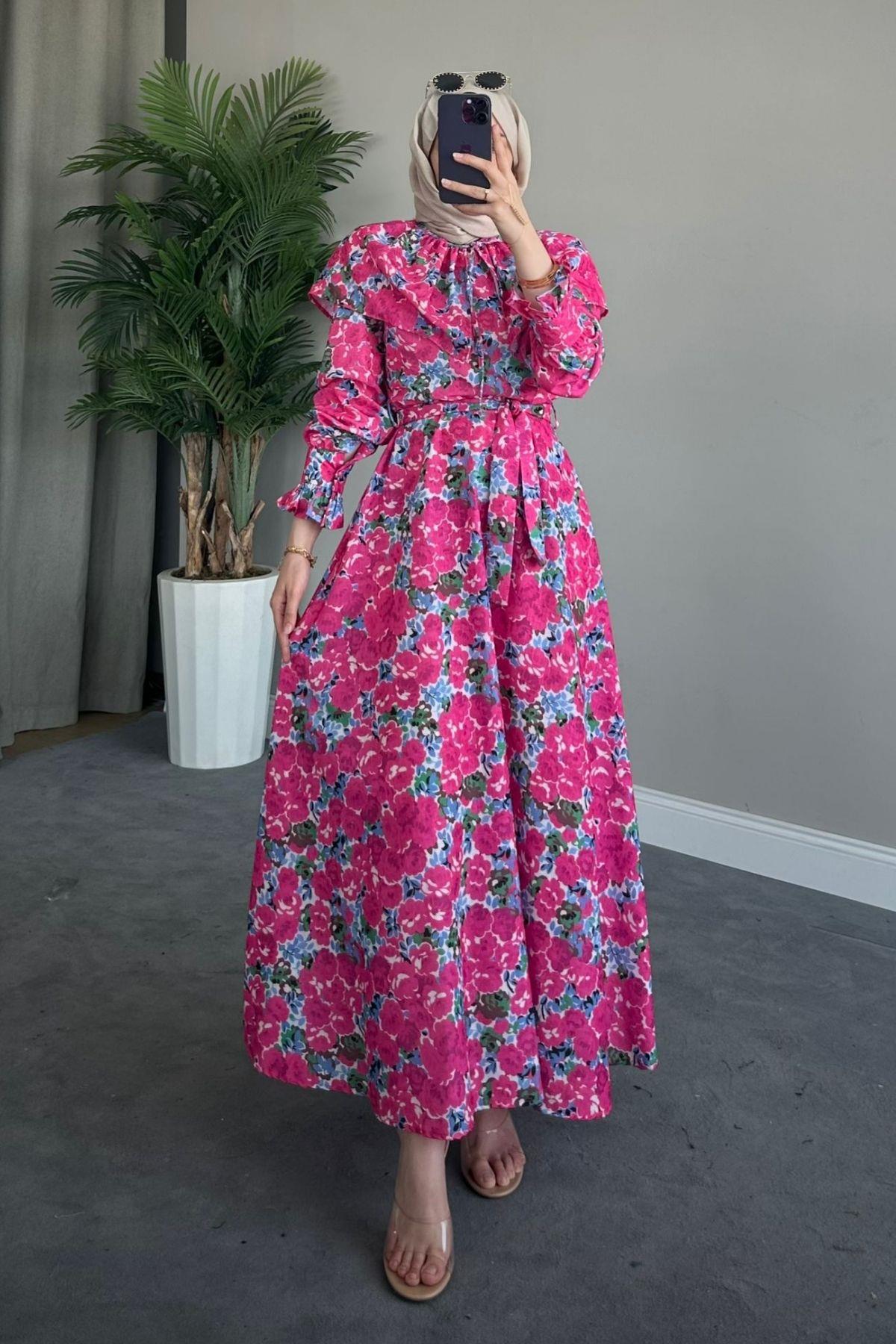 Bebe Yaka Elbise Pembe, Fiyatları 