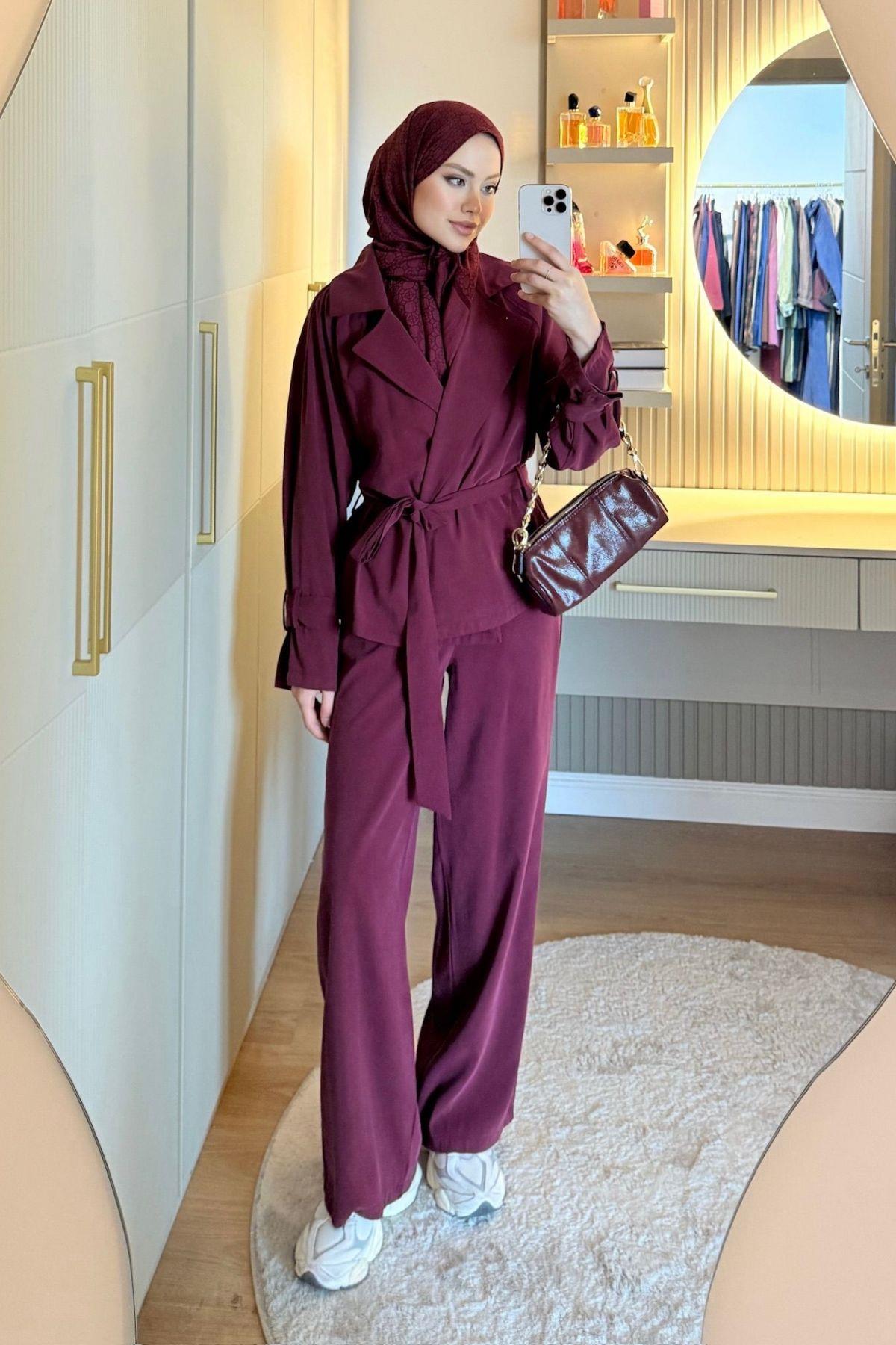 Begonvil Modal Takım Bordo, Fiyatları 