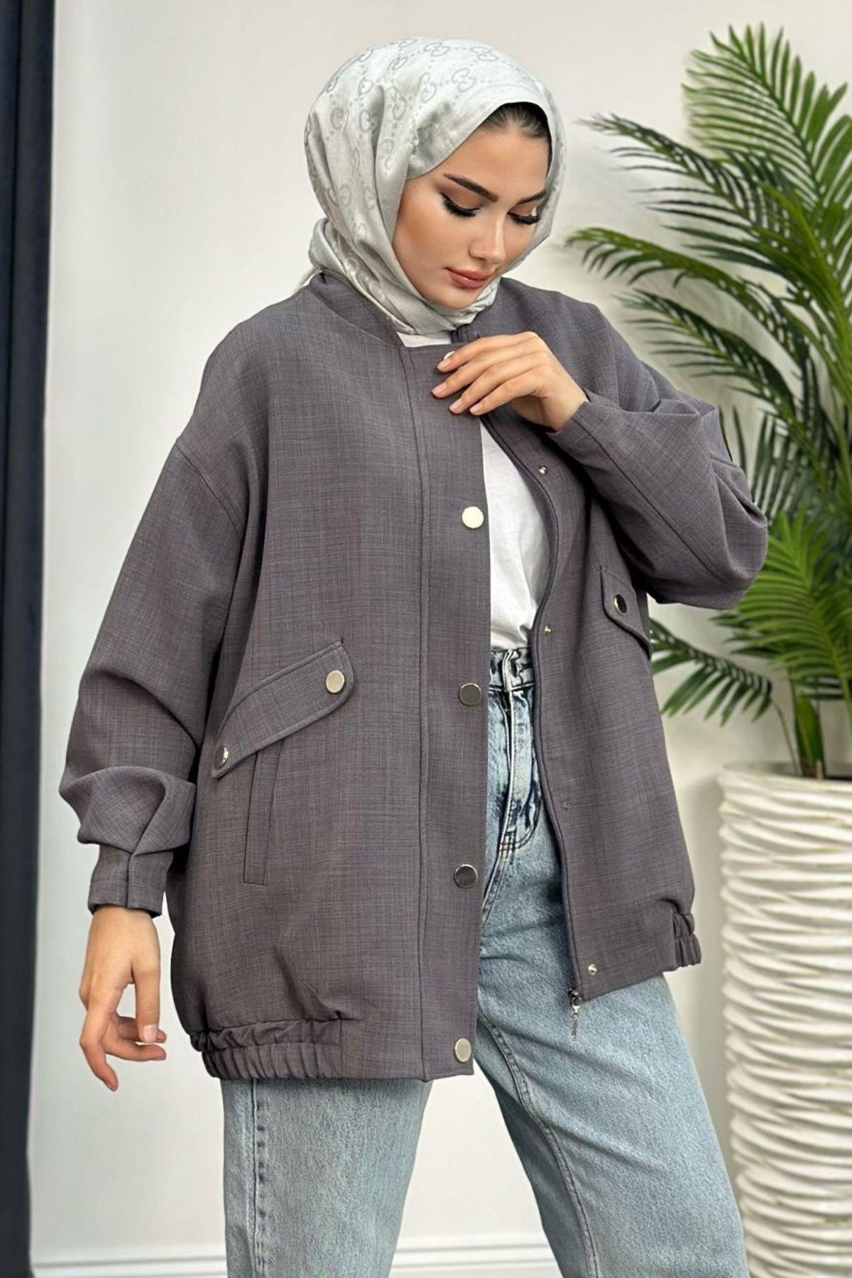 Bomber Ceket Gri, Fiyatları 