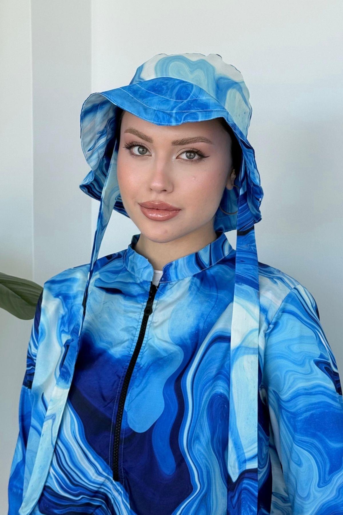 Bukcet Şapka Mavi, Fiyatları Bukcet Şapka Mavi- Haza Moda 