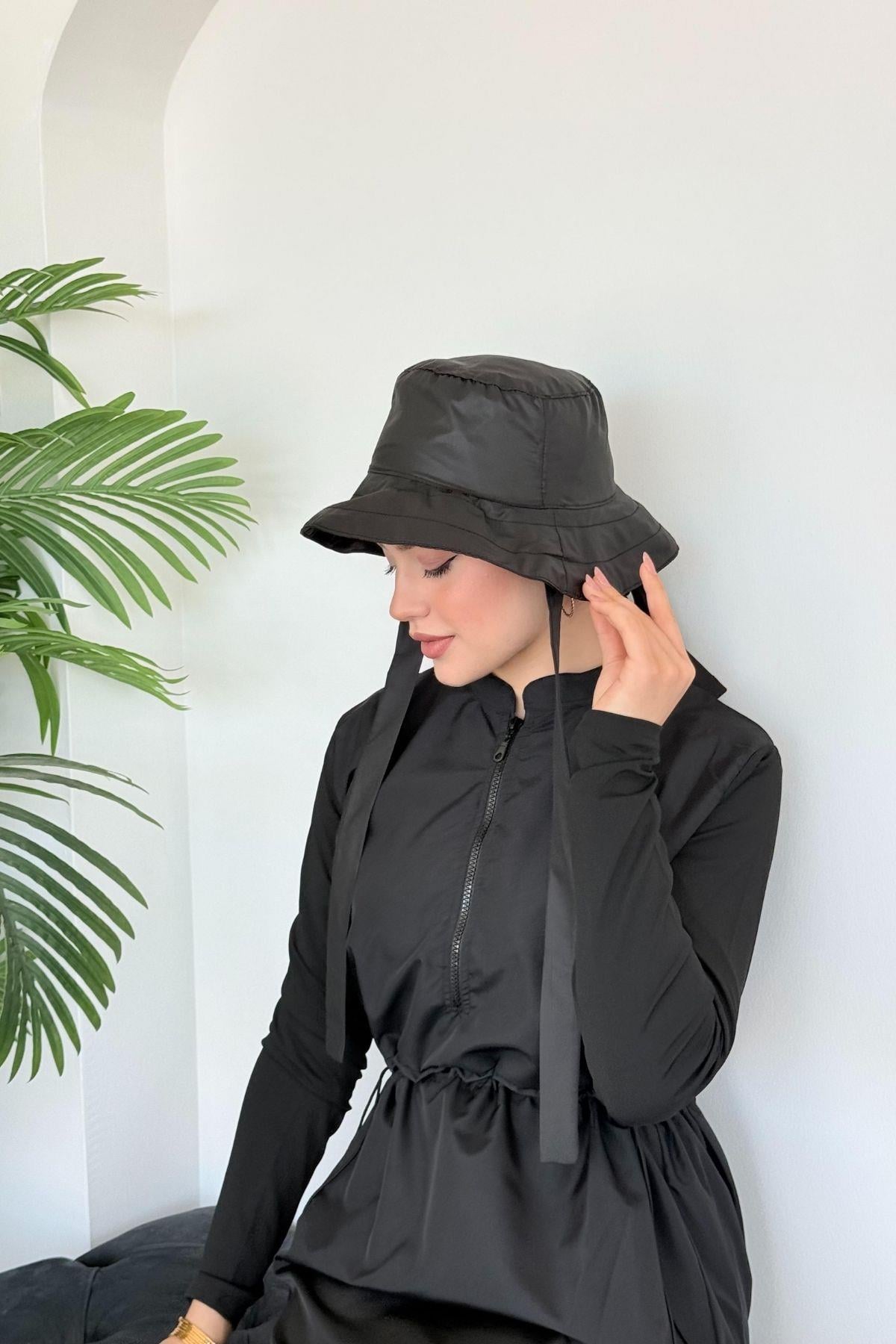 Bukcet Şapka Siyah, Fiyatları Bukcet Şapka Siyah- Haza Moda 