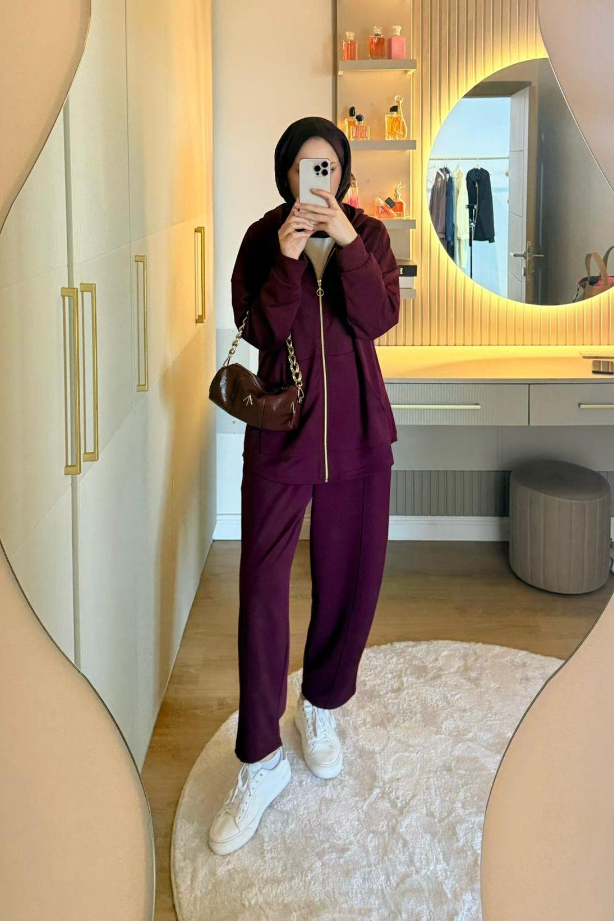 Capri Fermuarlı Spor Takım Bordo, Fiyatları 