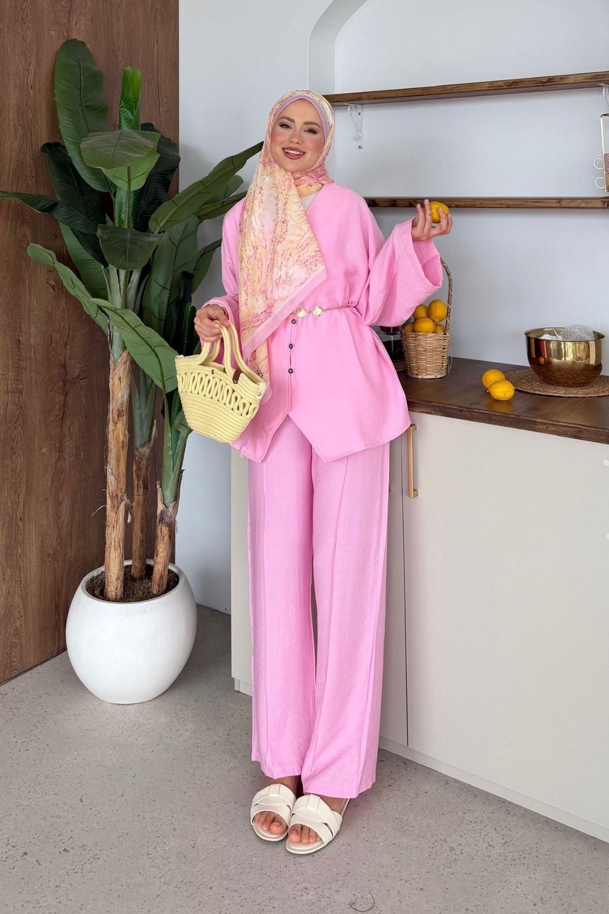 Ceylan Keten Takım Pembe, Fiyatları 