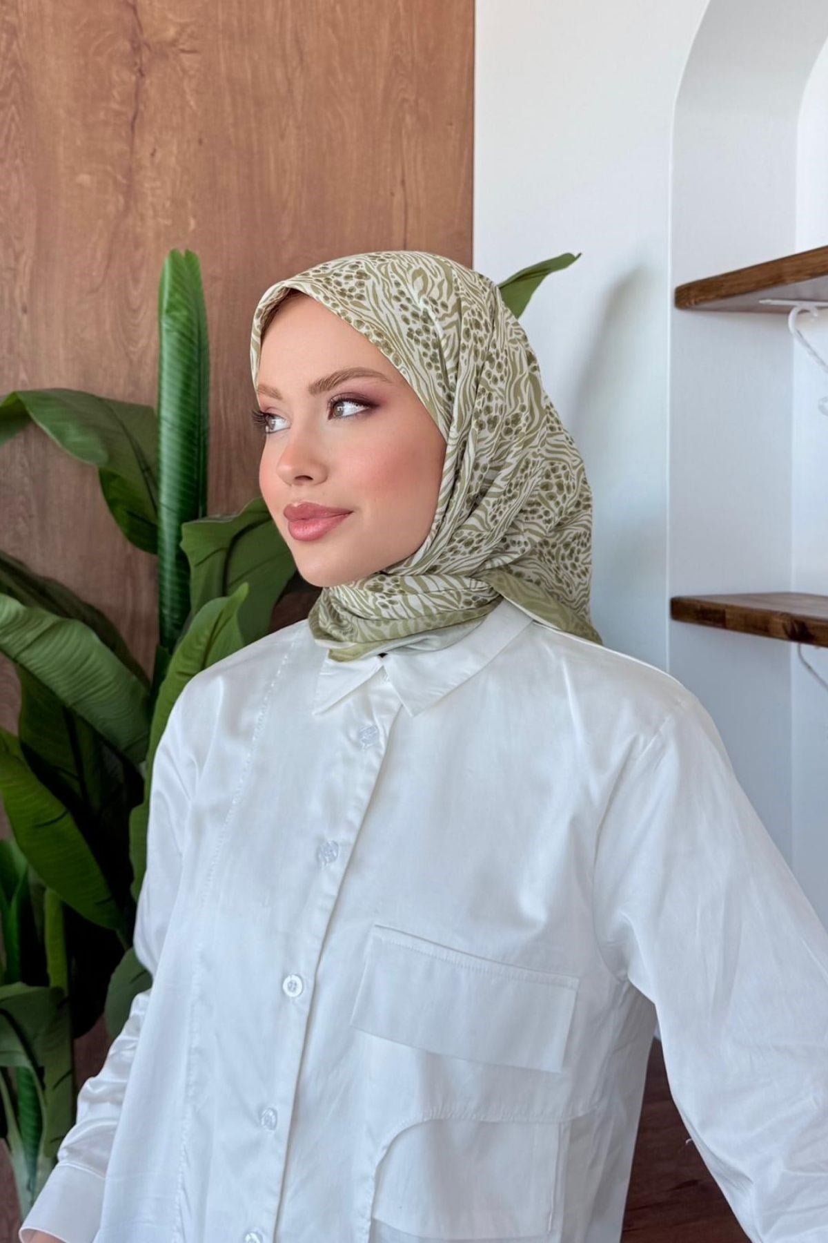 Dalga Crash Soft Eşarp Mint, Fiyatları 