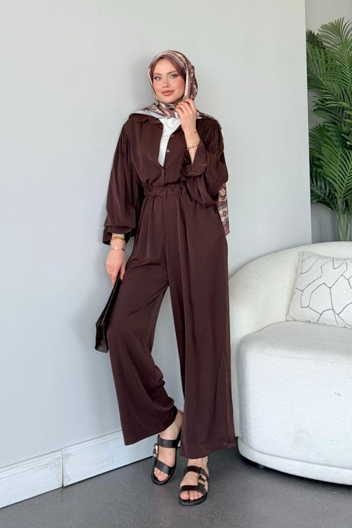 Dubai Tulum Kahverengi, Fiyatları Dubai Tulum Kahve - Haza Moda 