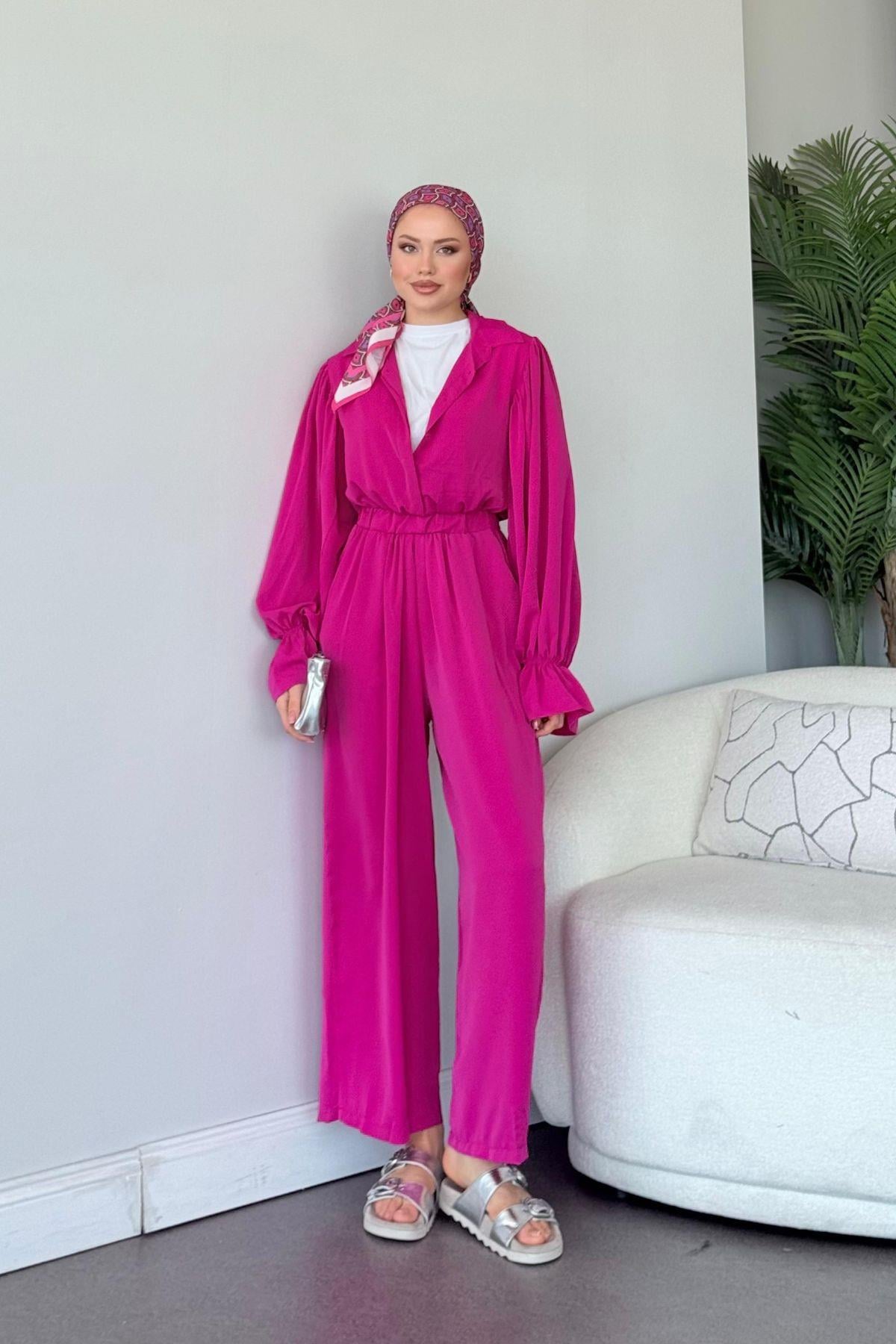Dubai Tulum Pembe, Fiyatları Dubai Tulum Pembe - Haza Moda 