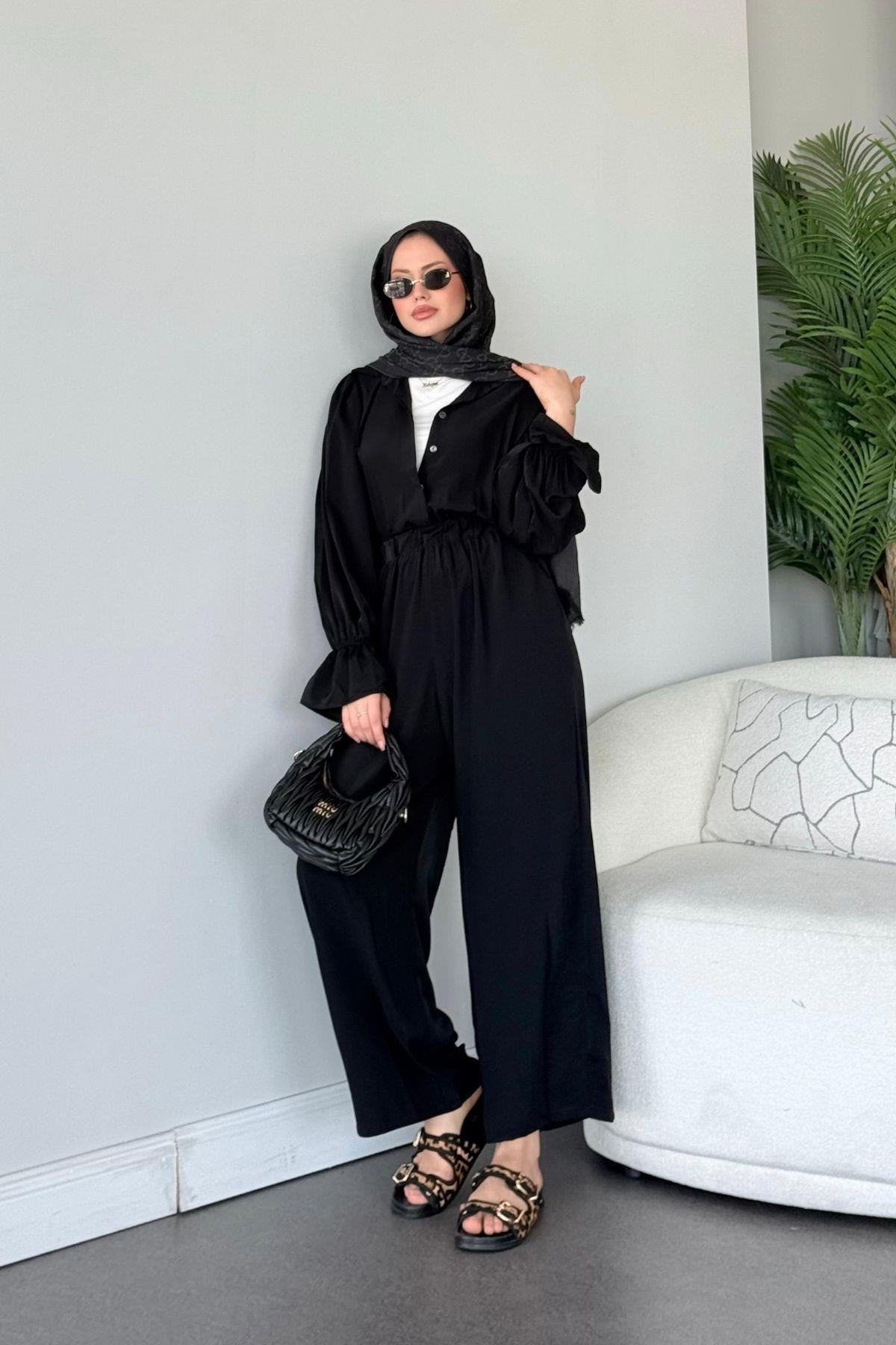 Dubai Tulum Siyah, Fiyatları Dubai Tulum Siyah - Haza Moda 