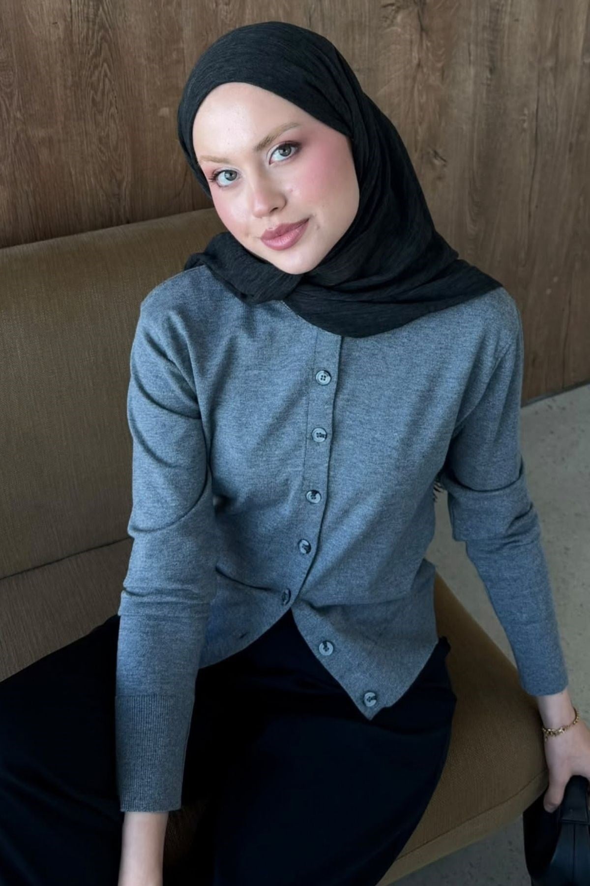 Elegant Corsman Hırka Gri, Fiyatları 
