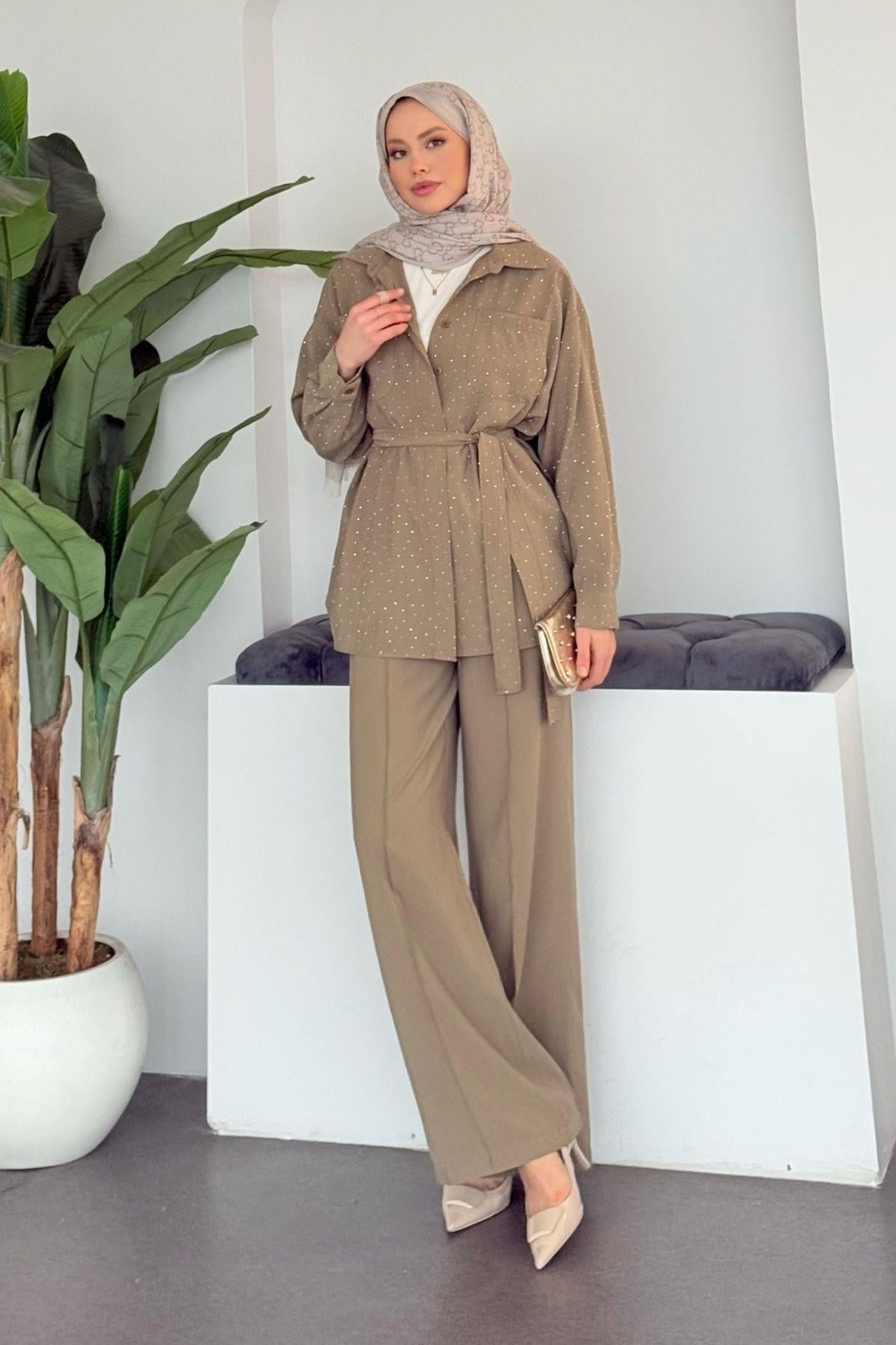 Elva Taşlı Takım Haki, Fiyatları 
