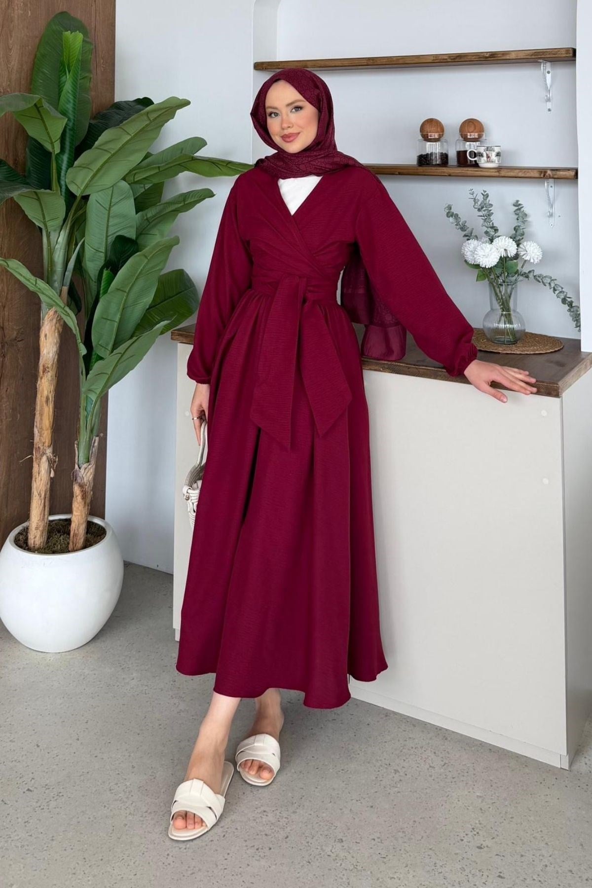 Emmar Etekli Takım Bordo, Fiyatları Emmar Etekli Takım Bordo- Haza Moda 