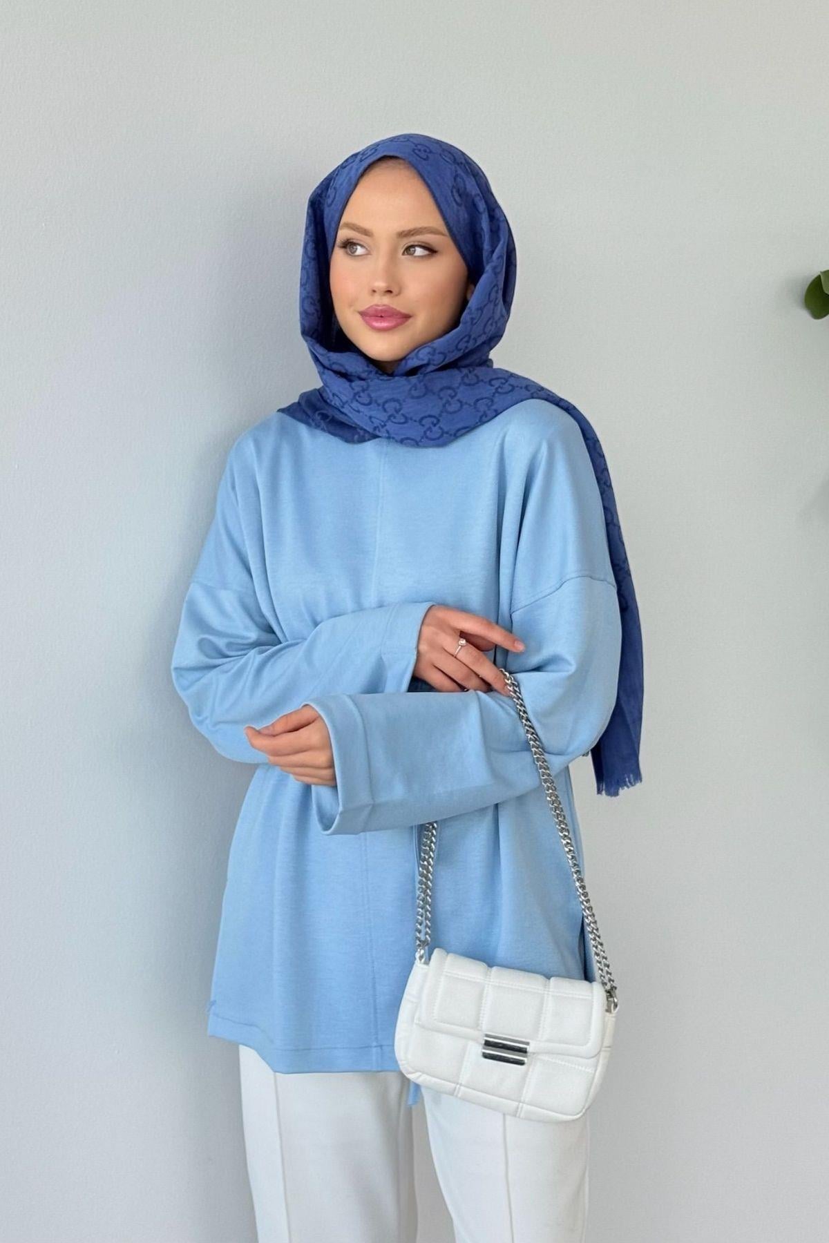 Eyşan Bağlamlı Bluz Bebemavi, Fiyatları Eyşan Bağlamlı Bluz Bebemavi- Haza Moda 