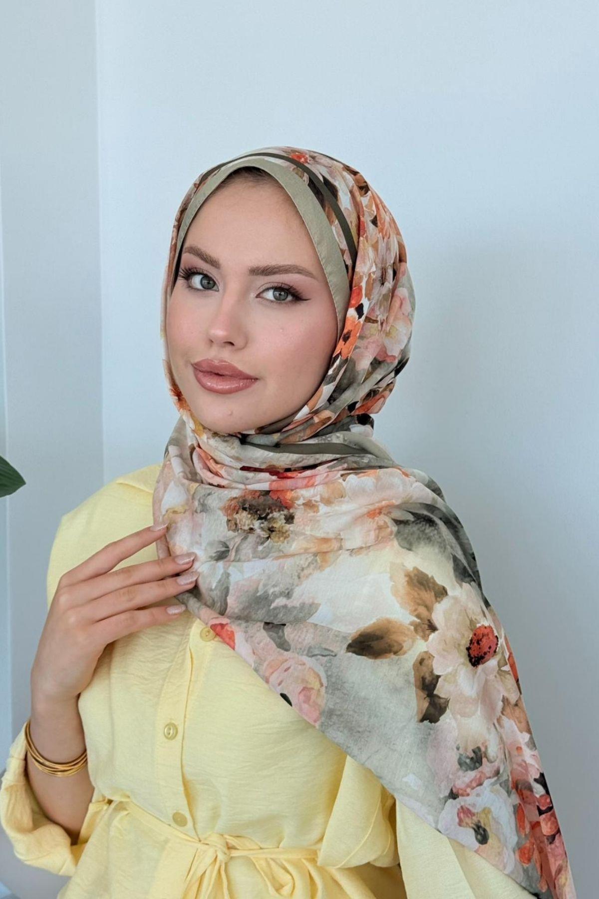 Flov Soft Şal YEŞİL, Fiyatları Flov Soft Şal Yeşil- Haza Moda 