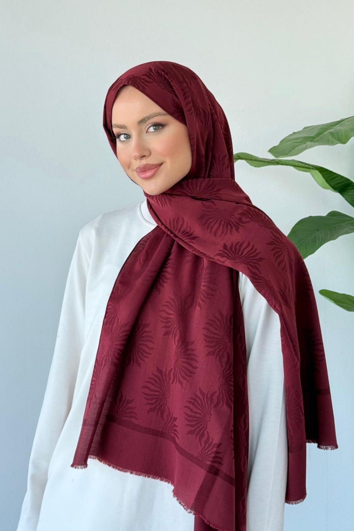 Gaga Organik Pamuk Şal Bordo, Fiyatları 